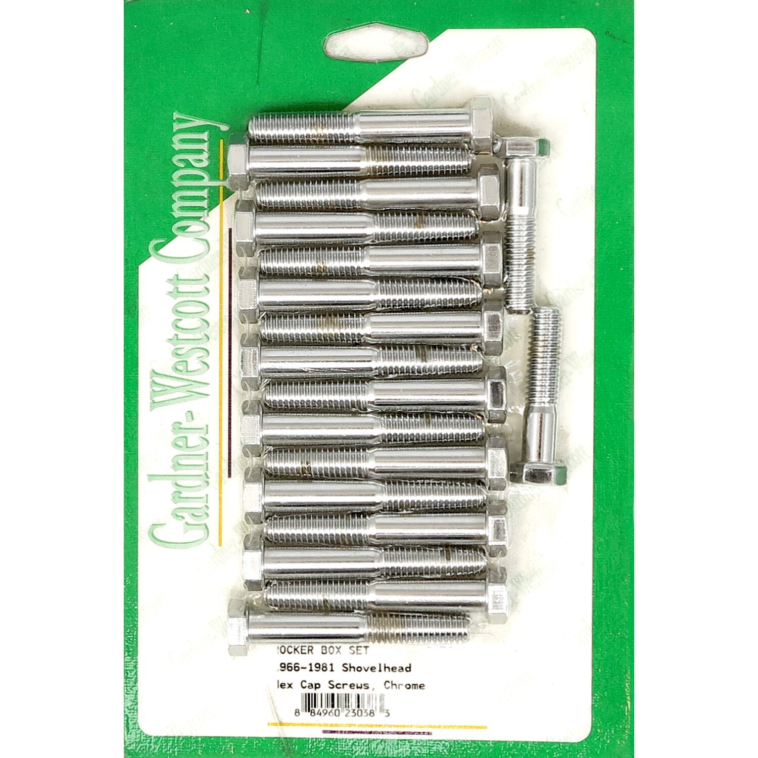 Rocker box screw set, Chrome