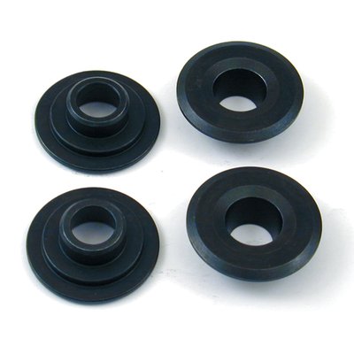 Compatible with 1.437" - 1.500" spring diameter. 10° angled for OEM H-D fitment. Fits double springs with damper. Fits all valve stem sizes.