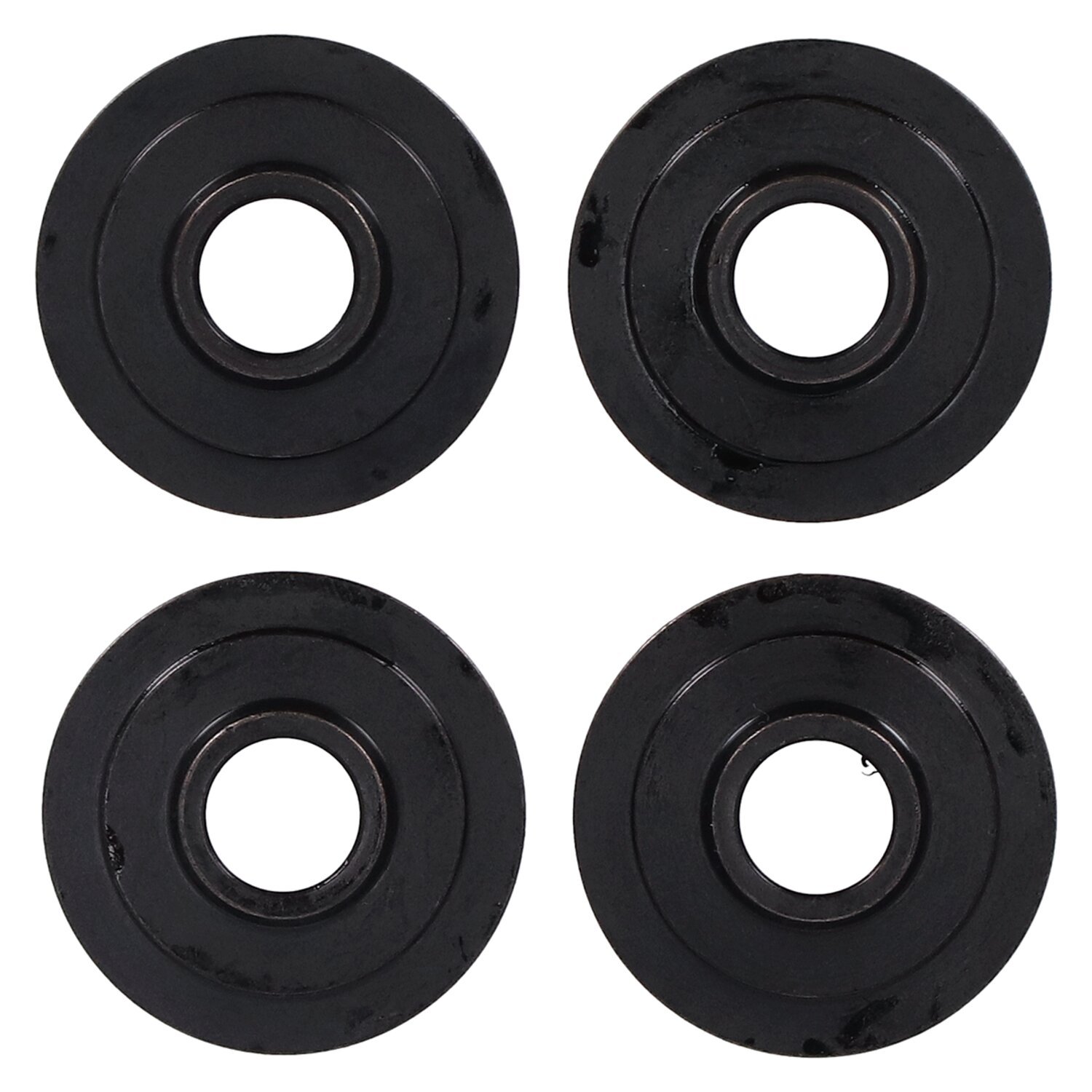 JIMS, upper valve spring collar set. Chromoly, Raw