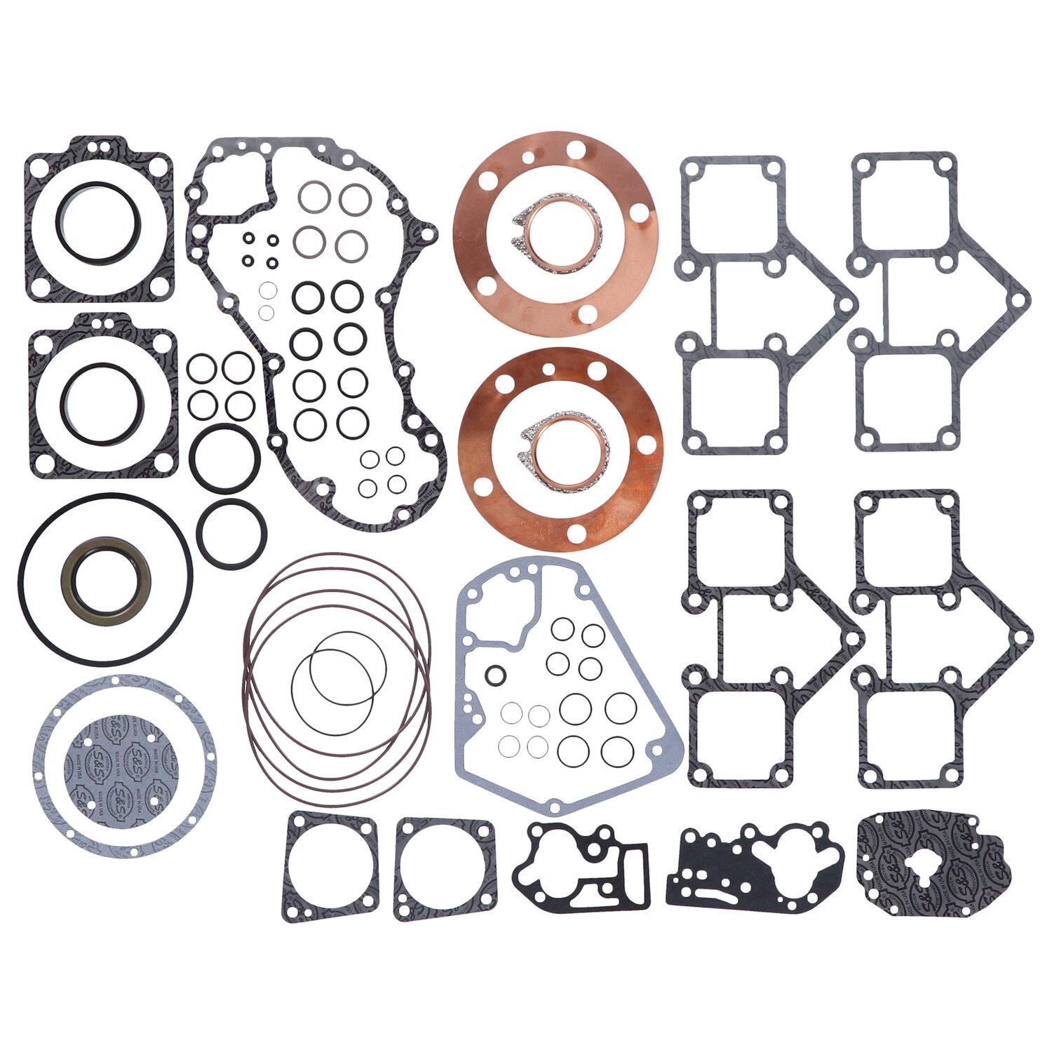 S&S, motor gasket set. 3-1/2" SH-series
