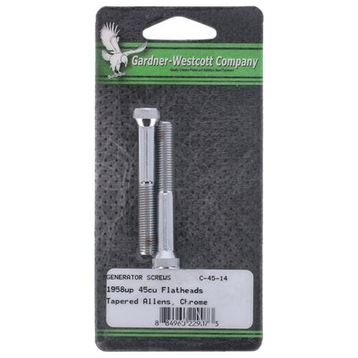 Chrome; allen heads; with special tapered head