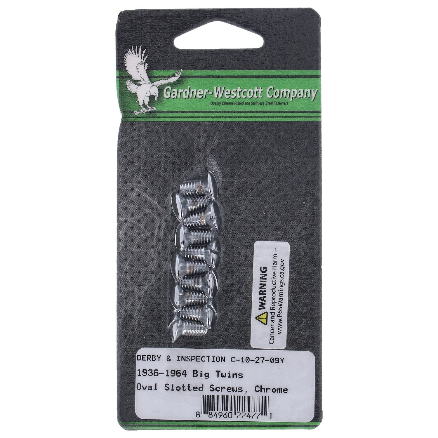 Derby & inspection cover mount kit, Chrome