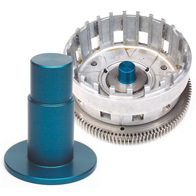 Used to align the clutch plates during assembly of the clutch basket.