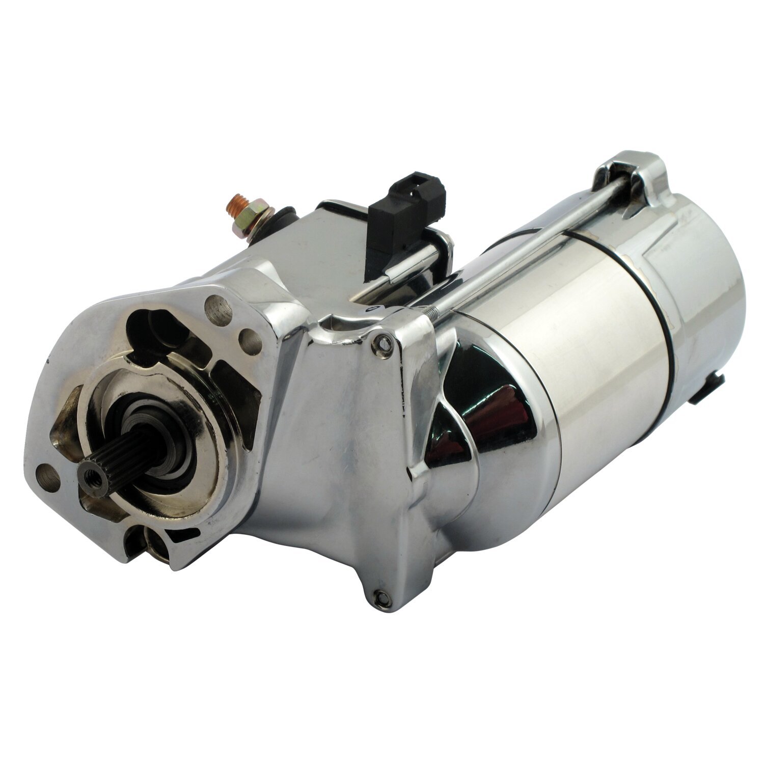 JIMS, high torque starter 1.8kW, Chrome