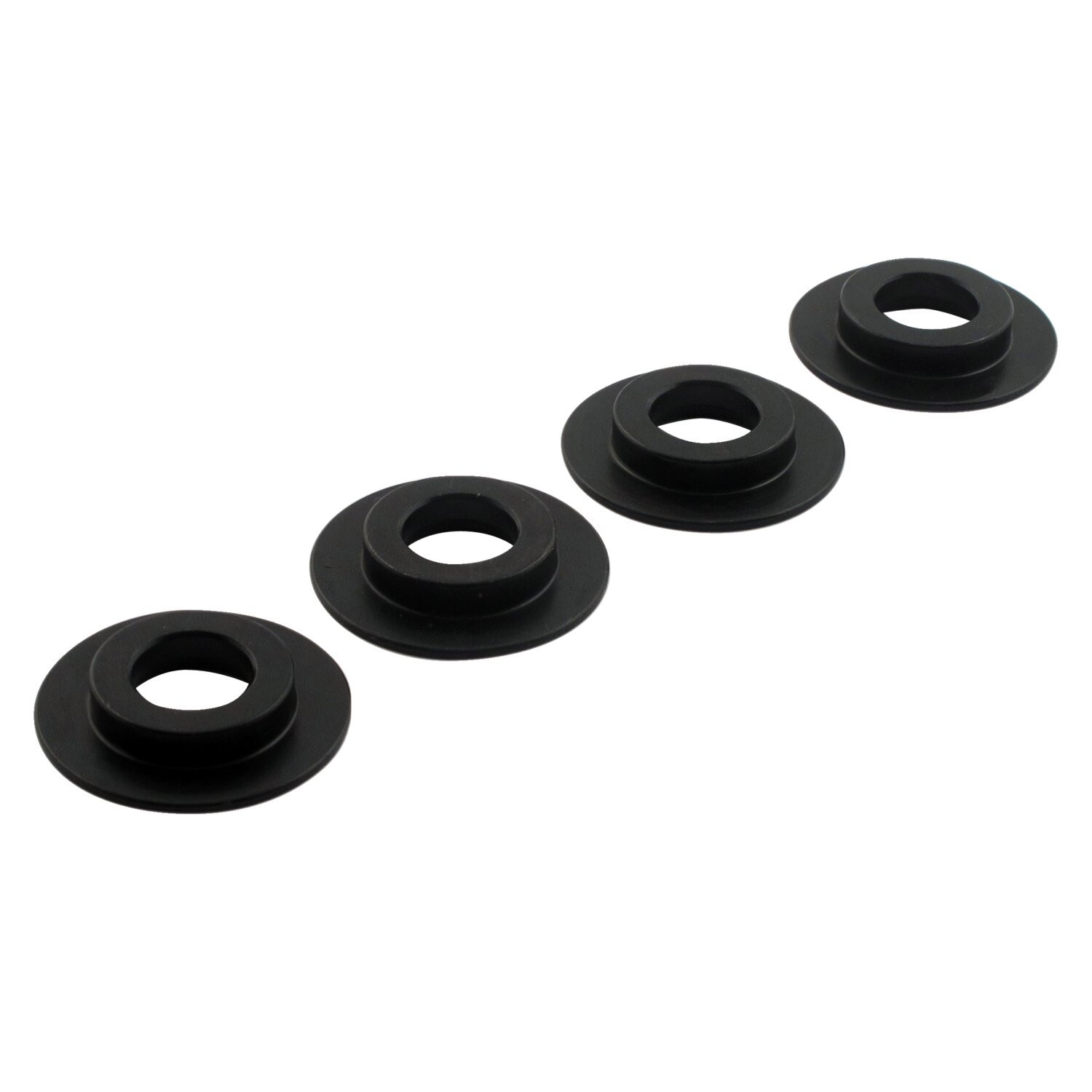 Jims, lower valve spring collar set. Chromoly, Raw