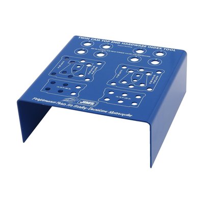 For top end & rocker cover hardware. . A JIMS hardware organizer will let you place all mounting hardware in a specific hardware organizer stand, easy to store and identify making final assembly a breeze instead of a search.