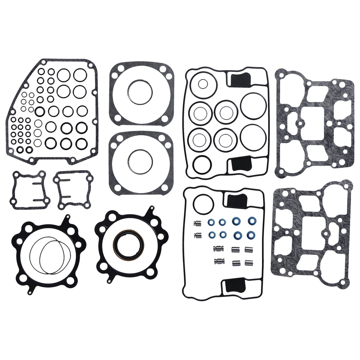S&S, motor gasket set. 4-1/8" T-series (OEM bolt pattern