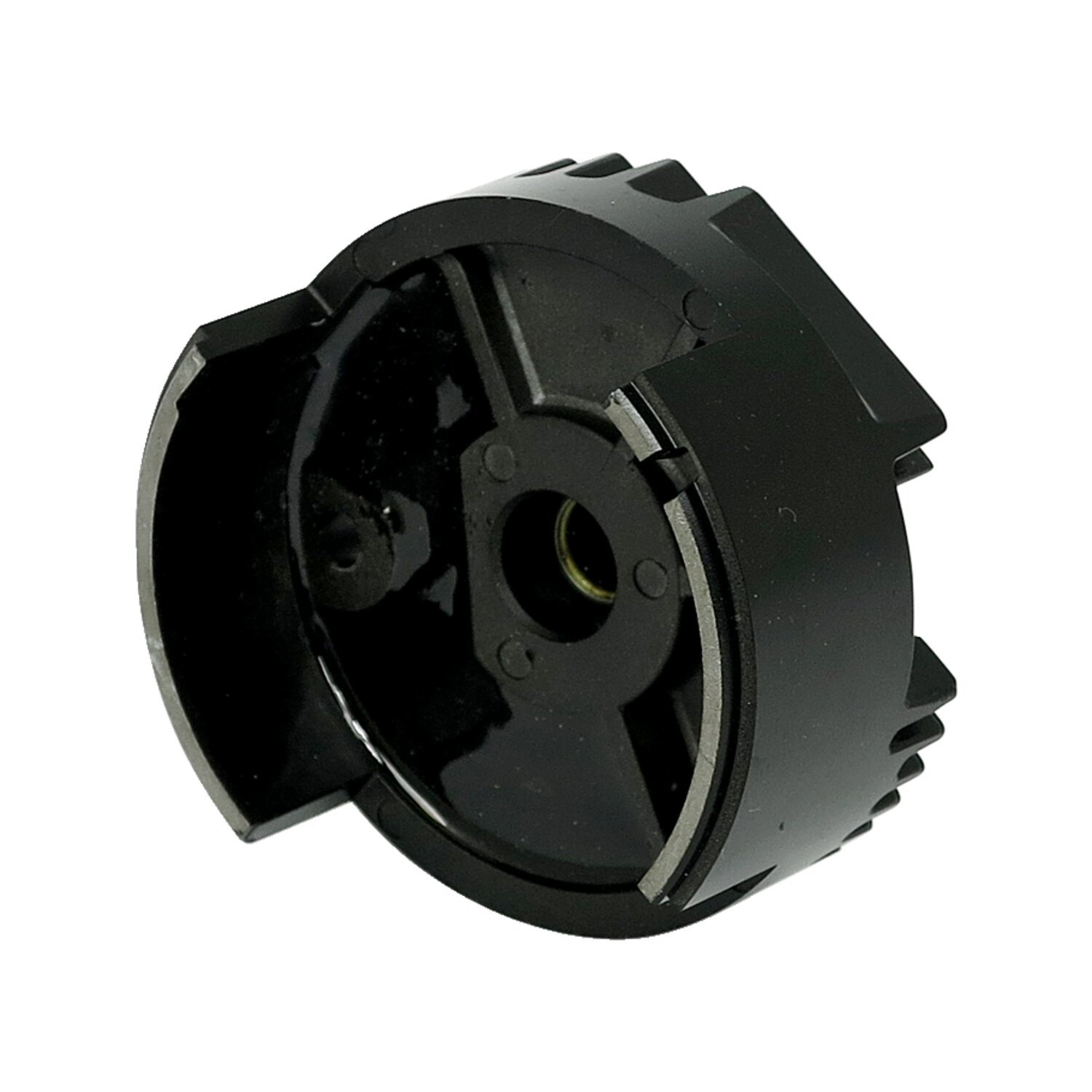 Solid-state 12-v voltage finned regulator, Black