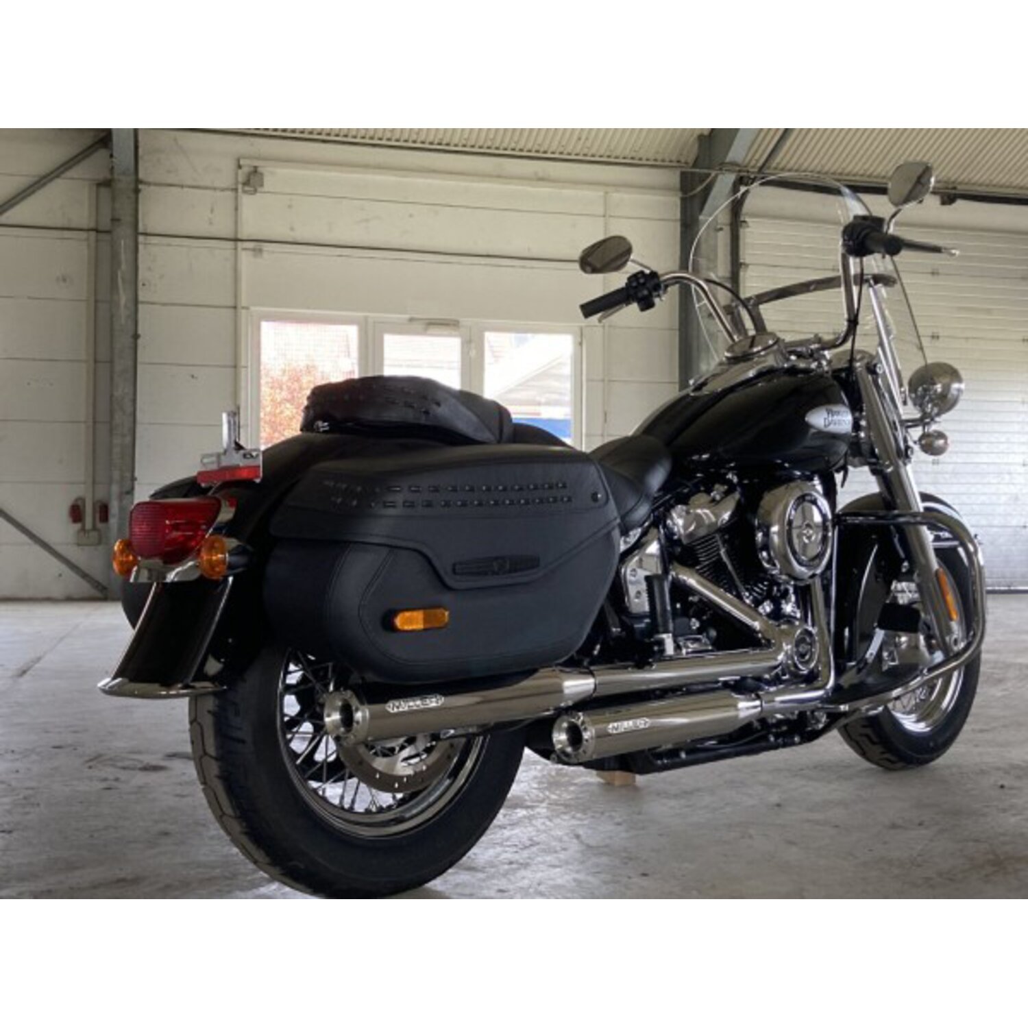Miller, Destiny slip-on mufflers. Euro 5