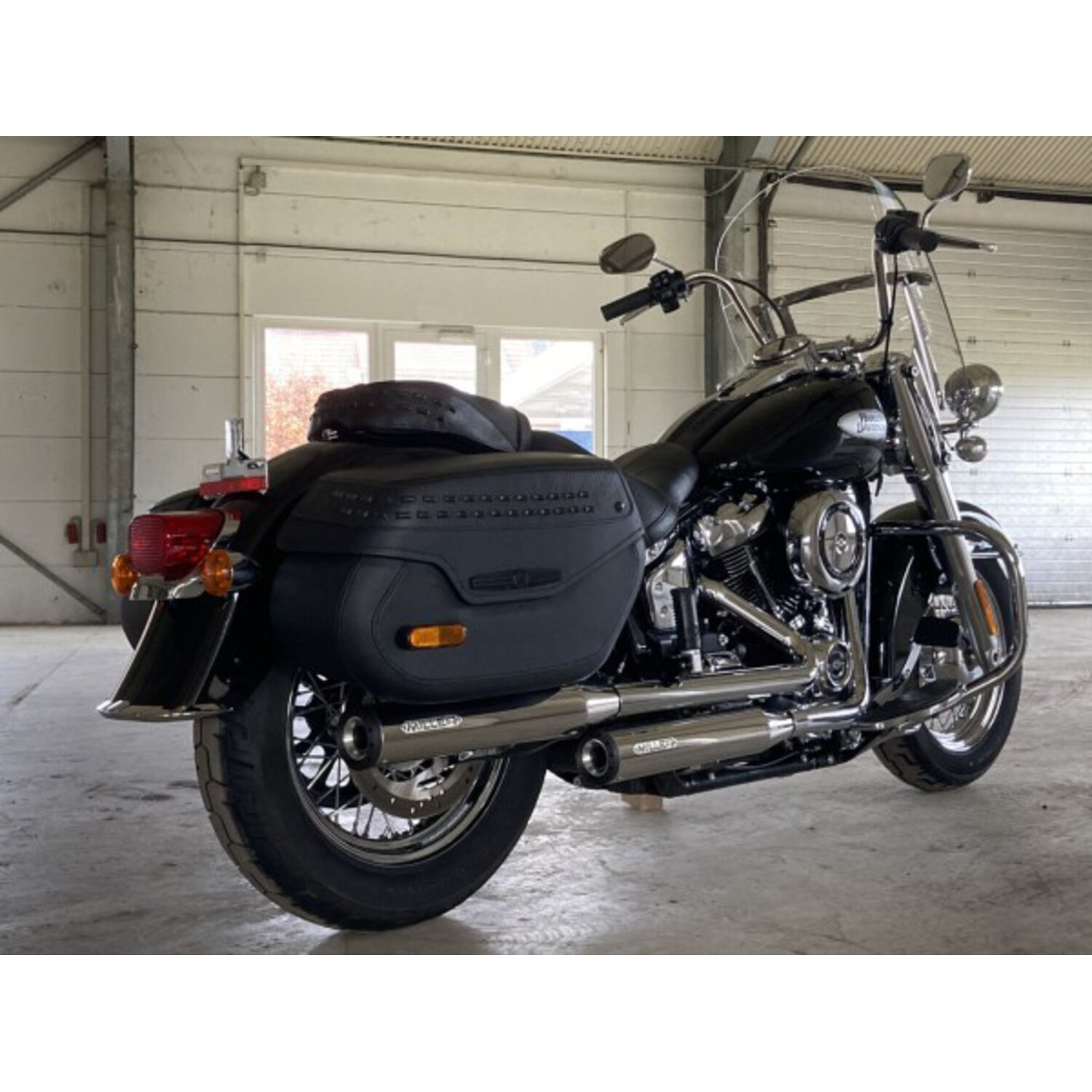 Miller, Destiny slip-on mufflers. Euro 5