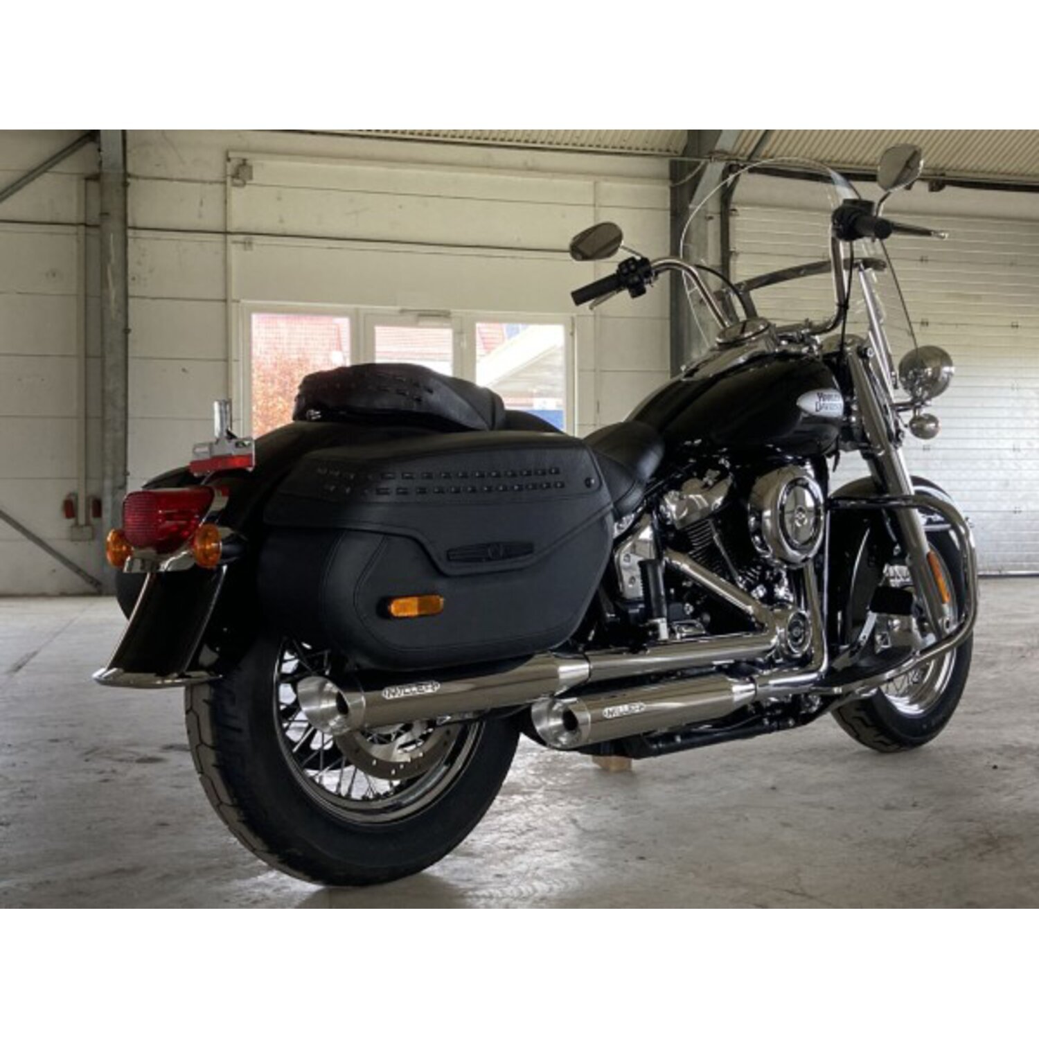 Miller, Destiny slip-on mufflers. Euro 5