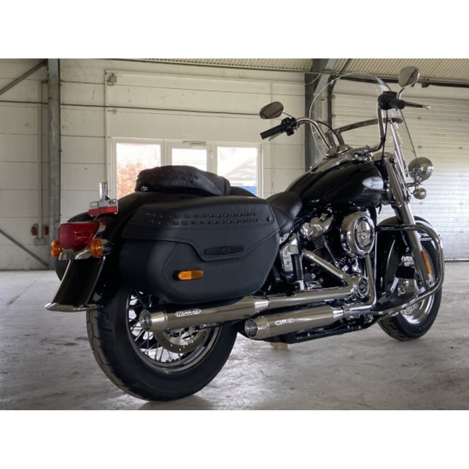 Miller, Destiny slip-on mufflers. Euro 5
