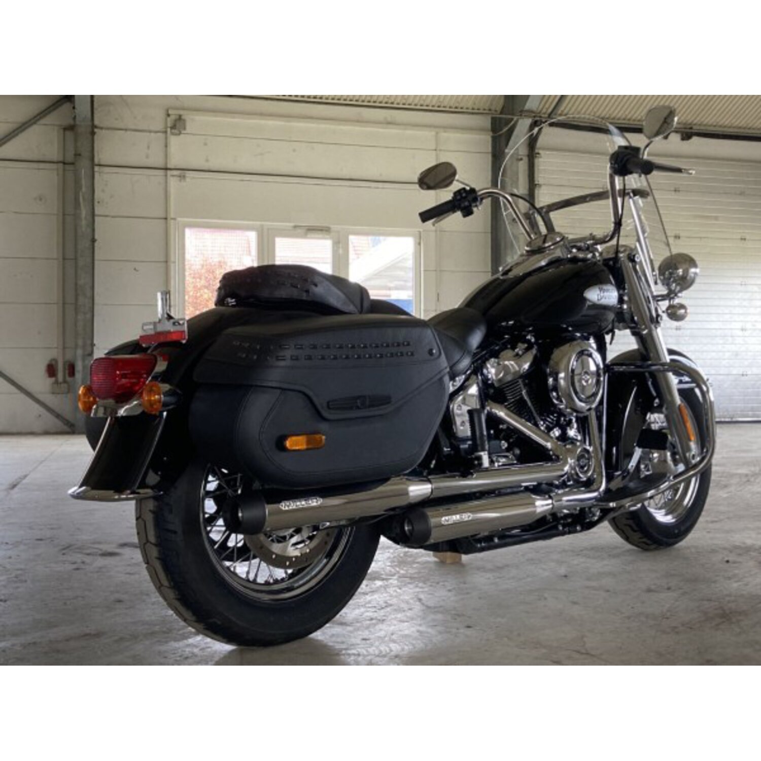 Miller, Destiny slip-on mufflers. Euro 5