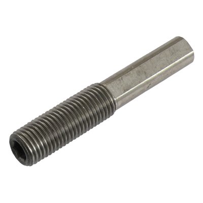 Threaded.
OEM replacement reference 37090-98