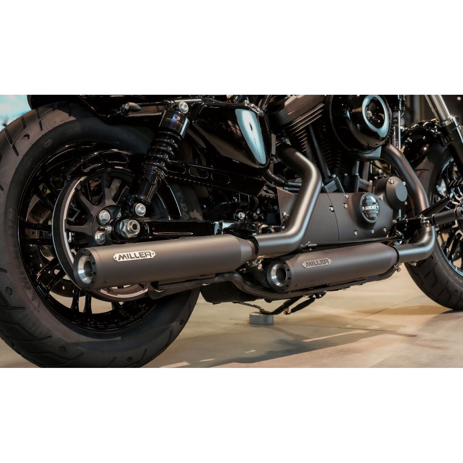 Miller, Silverado III slip-on mufflers. Euro 4