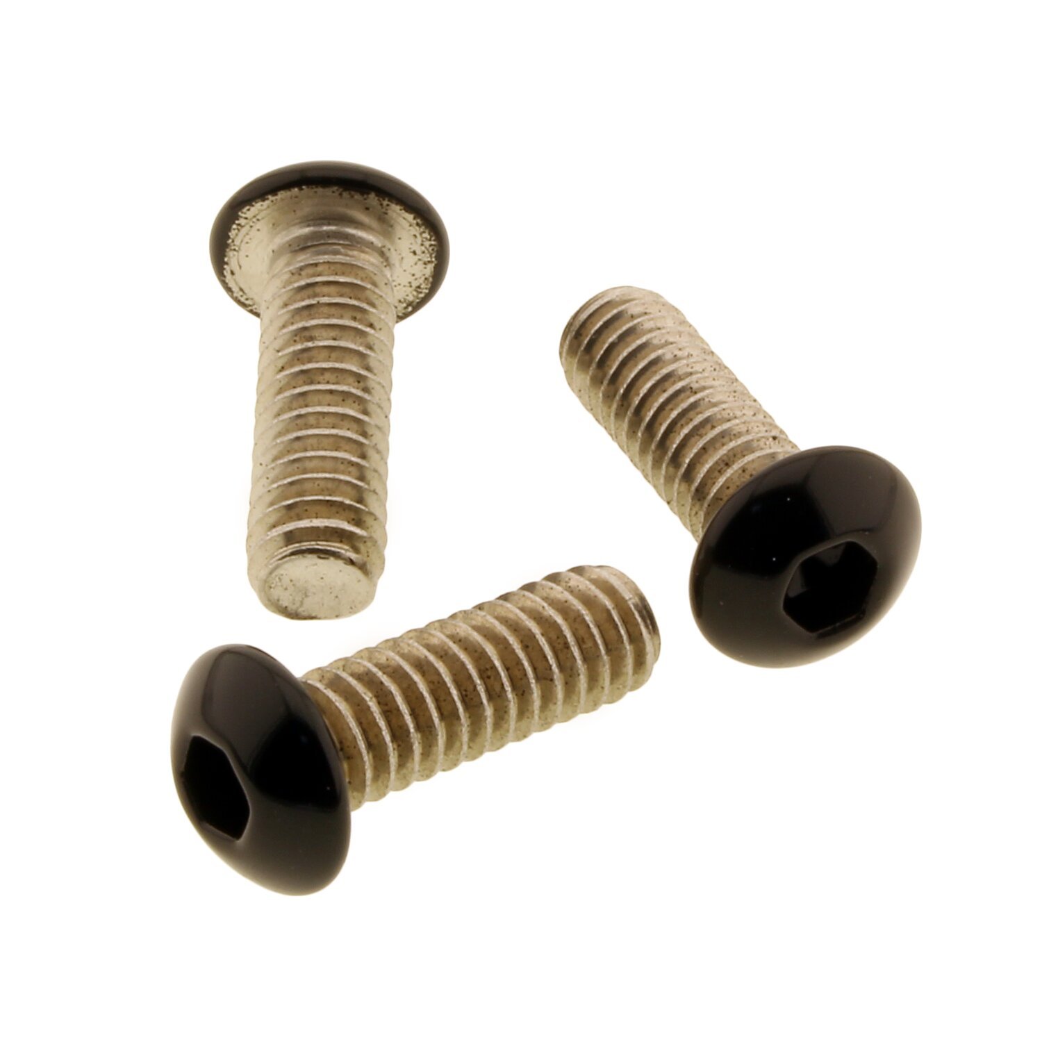 Screws4Bikes, bolt kit, side covers, Black, Gloss