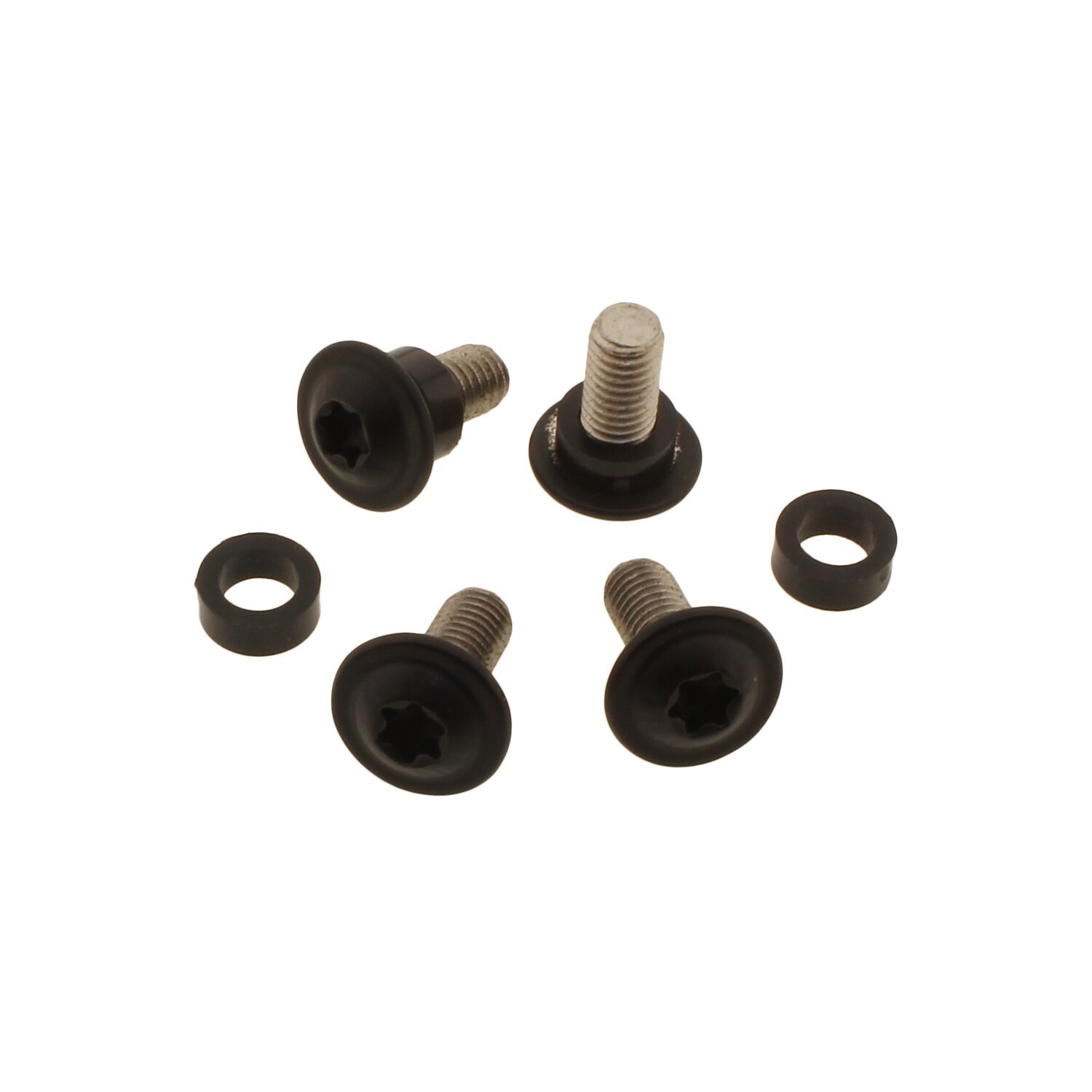 Screws4Bikes, bolt kit, rear belt guard, Black, Matte