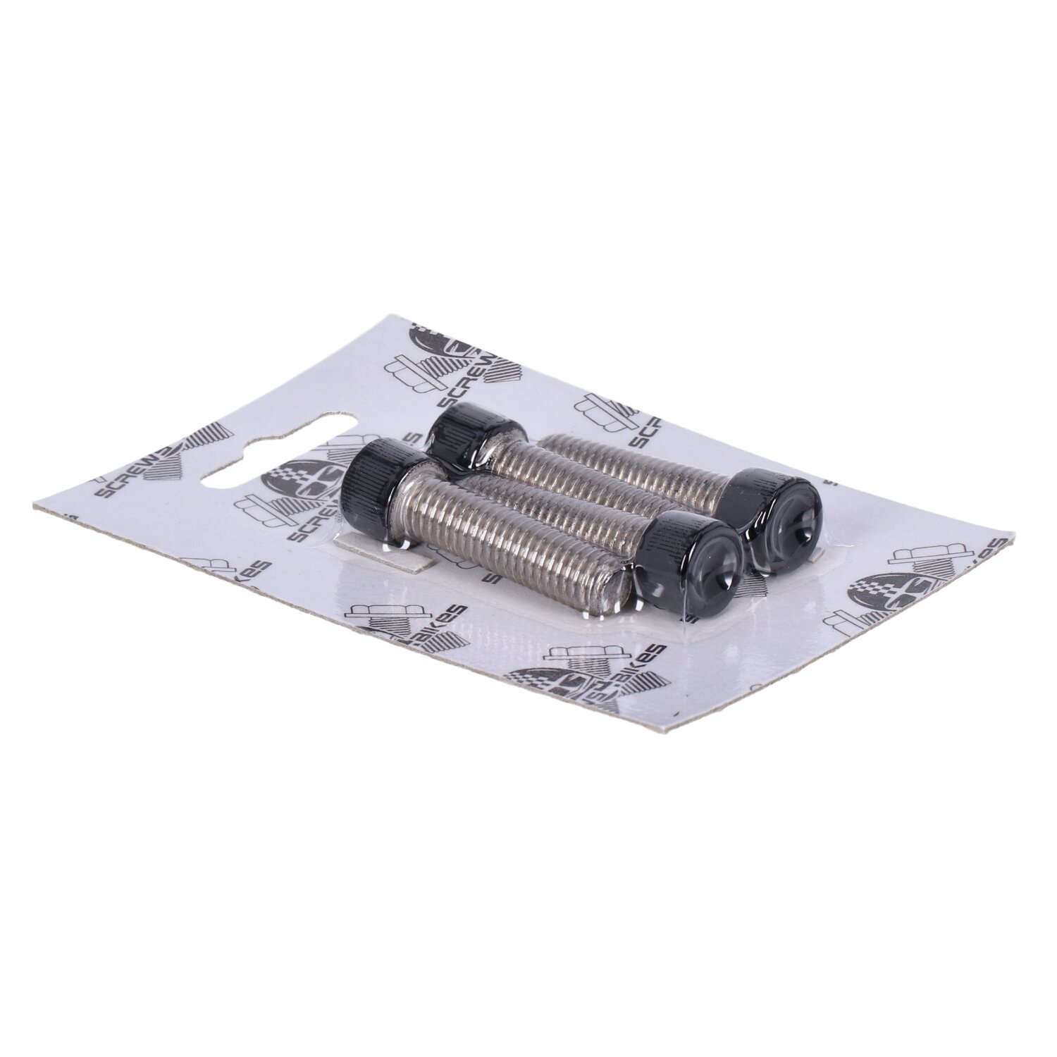 Screws4bikes, bolt kit, handlebar top clamp, Black, Gloss