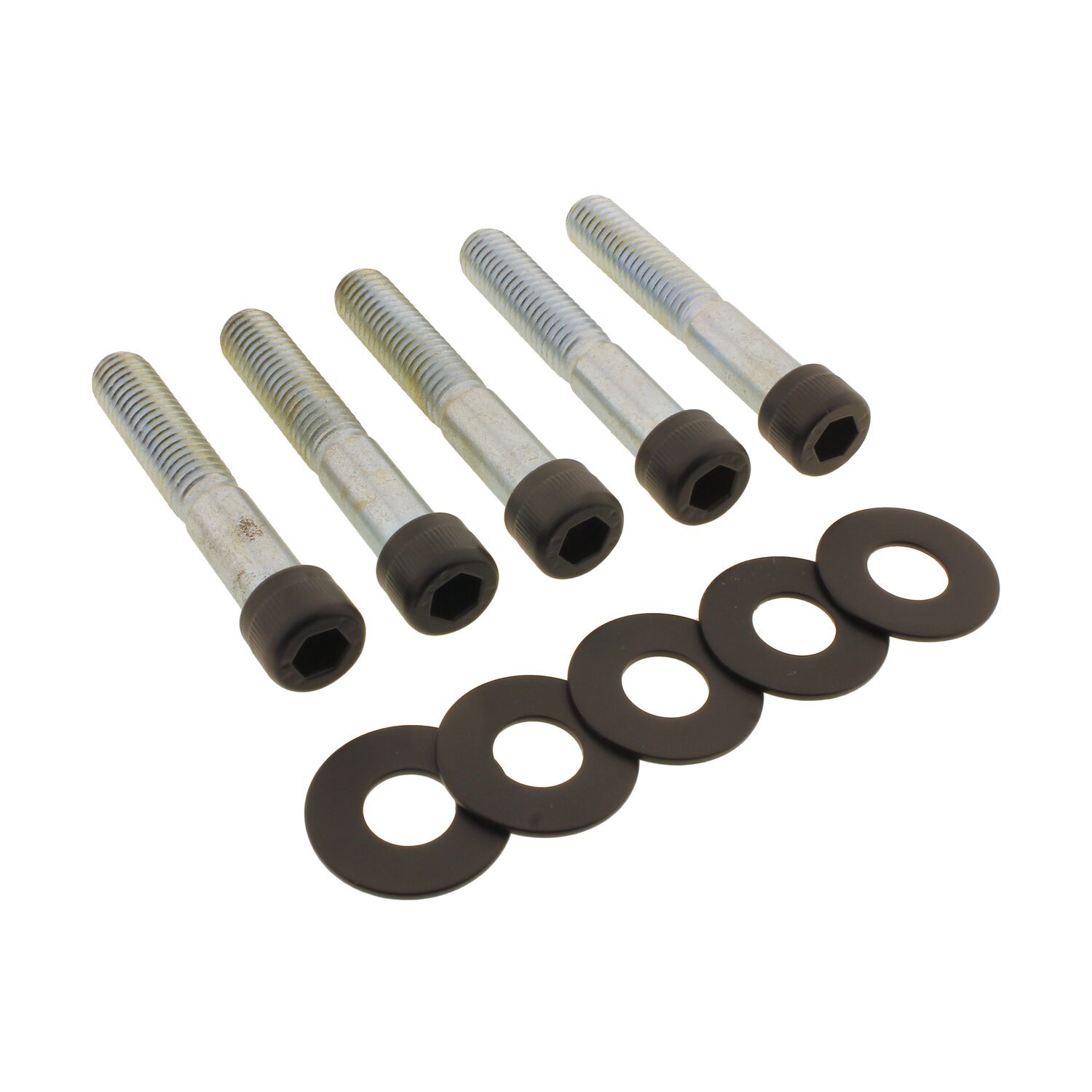 Screws4bikes, bolt kit, wheel pulley, Black, Matte