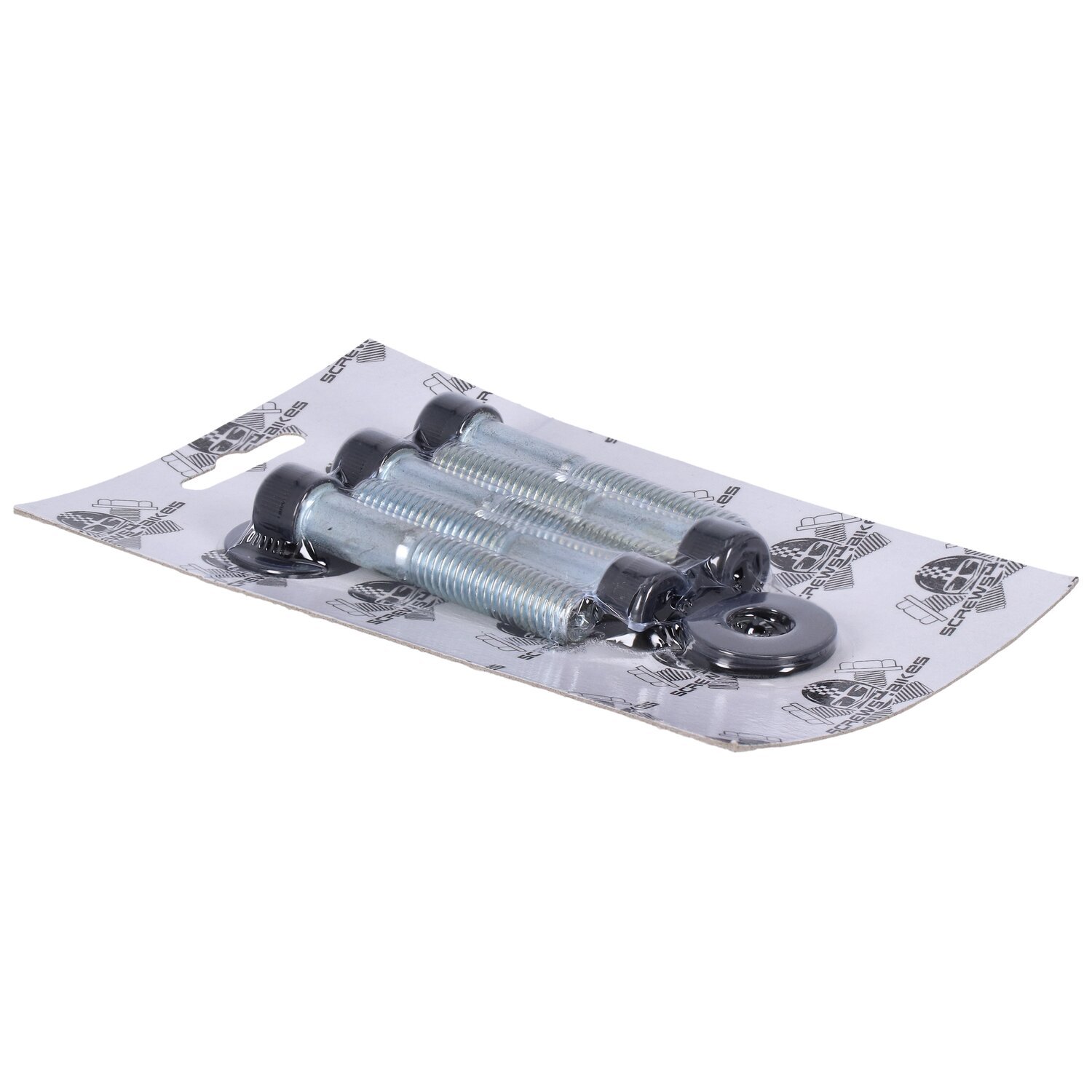 Screws4bikes, bolt kit, wheel pulley, Black, Gloss