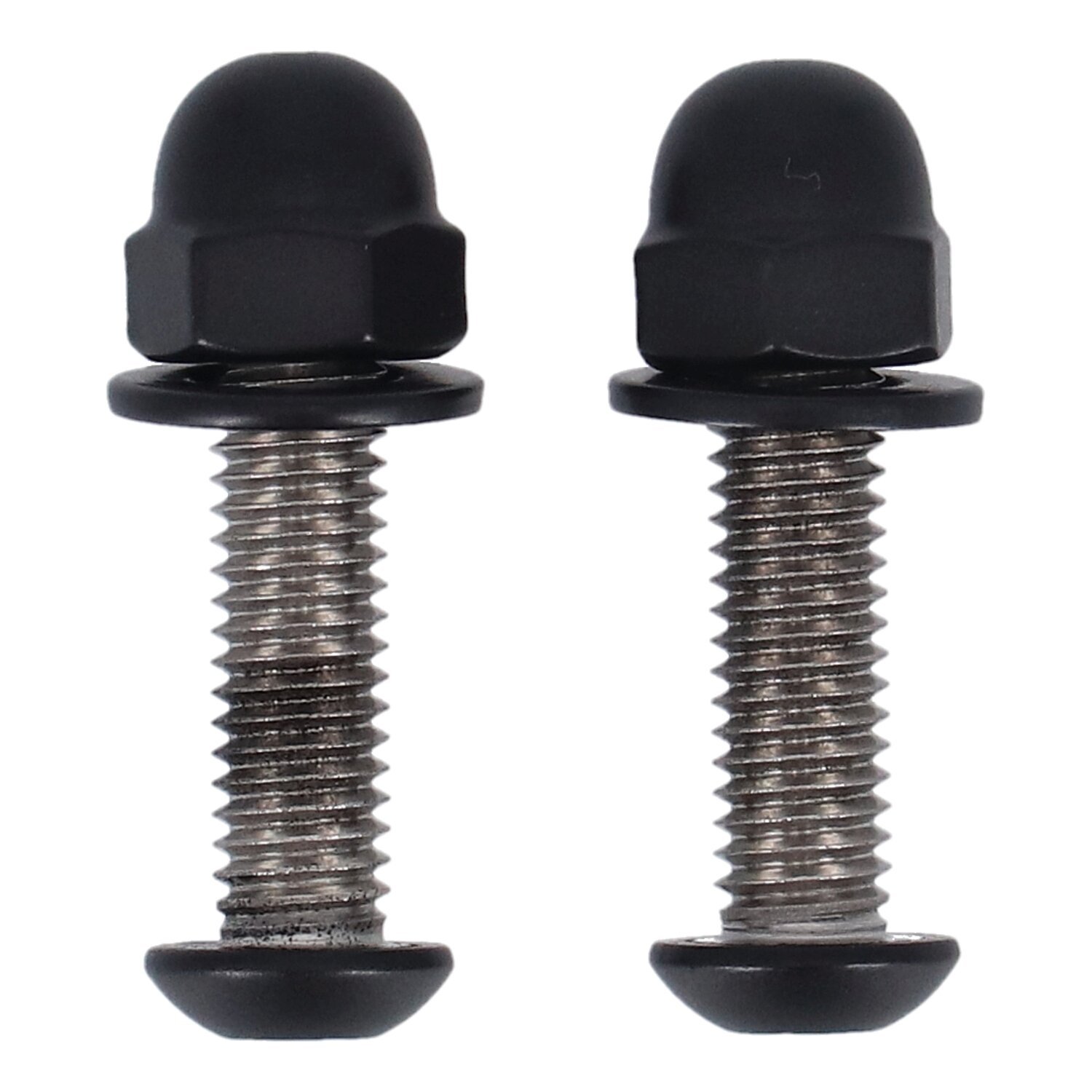 Screws4bikes, bolt kit, foot pegs, Black, Matte