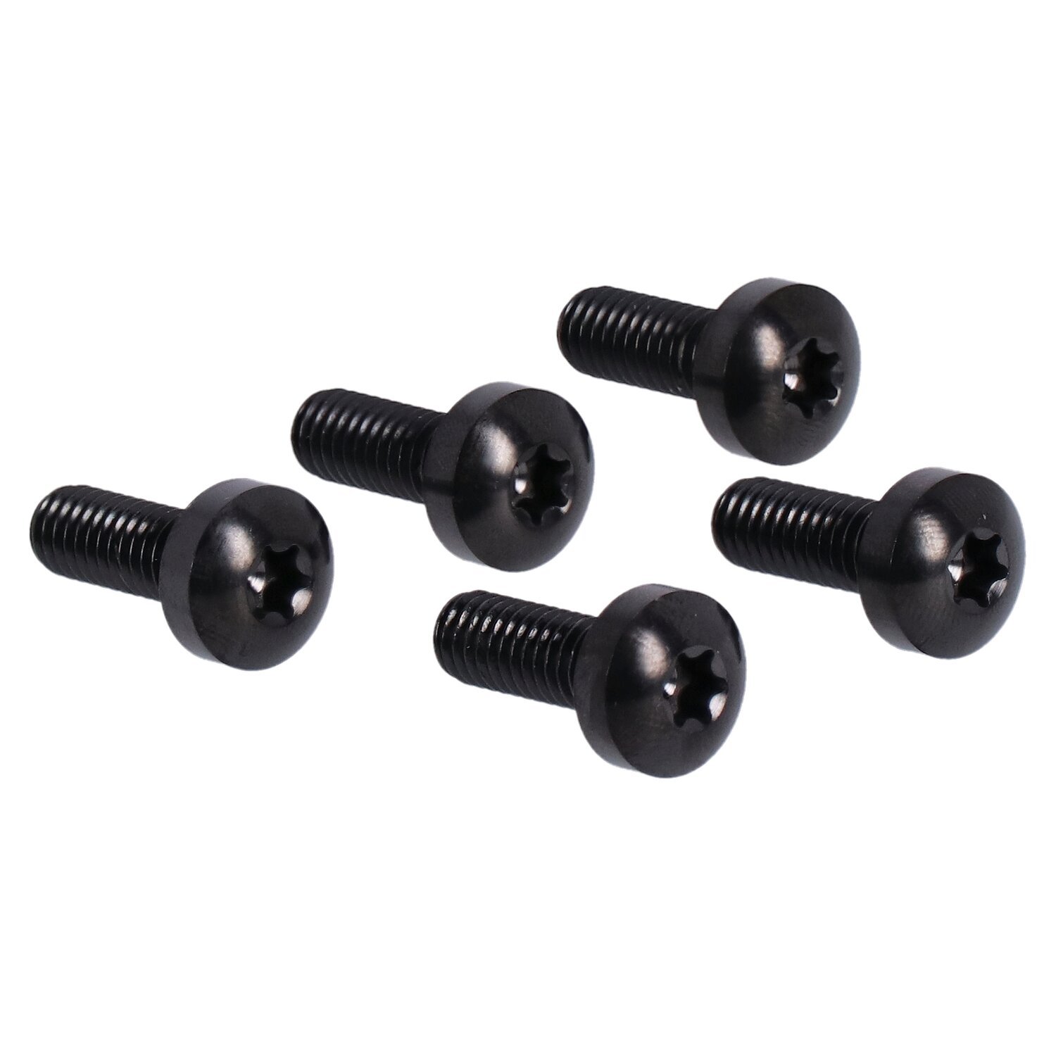 Screws4bikes, bolt kit, brake rotor discs front (TITAN, storm grey black tracker, Gloss