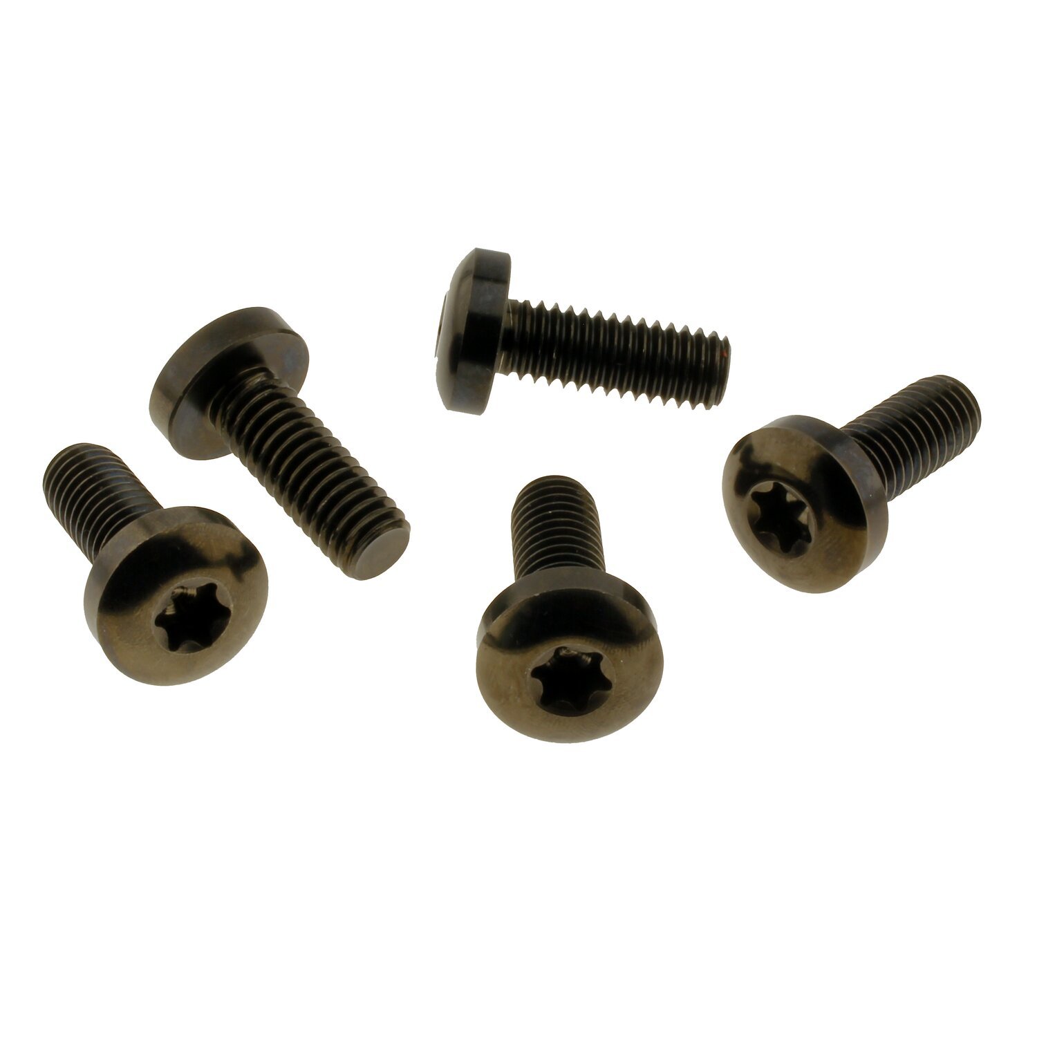 Screws4bikes, bolt kit, brake rotor discs rear (TITAN, storm grey black tracker, Gloss