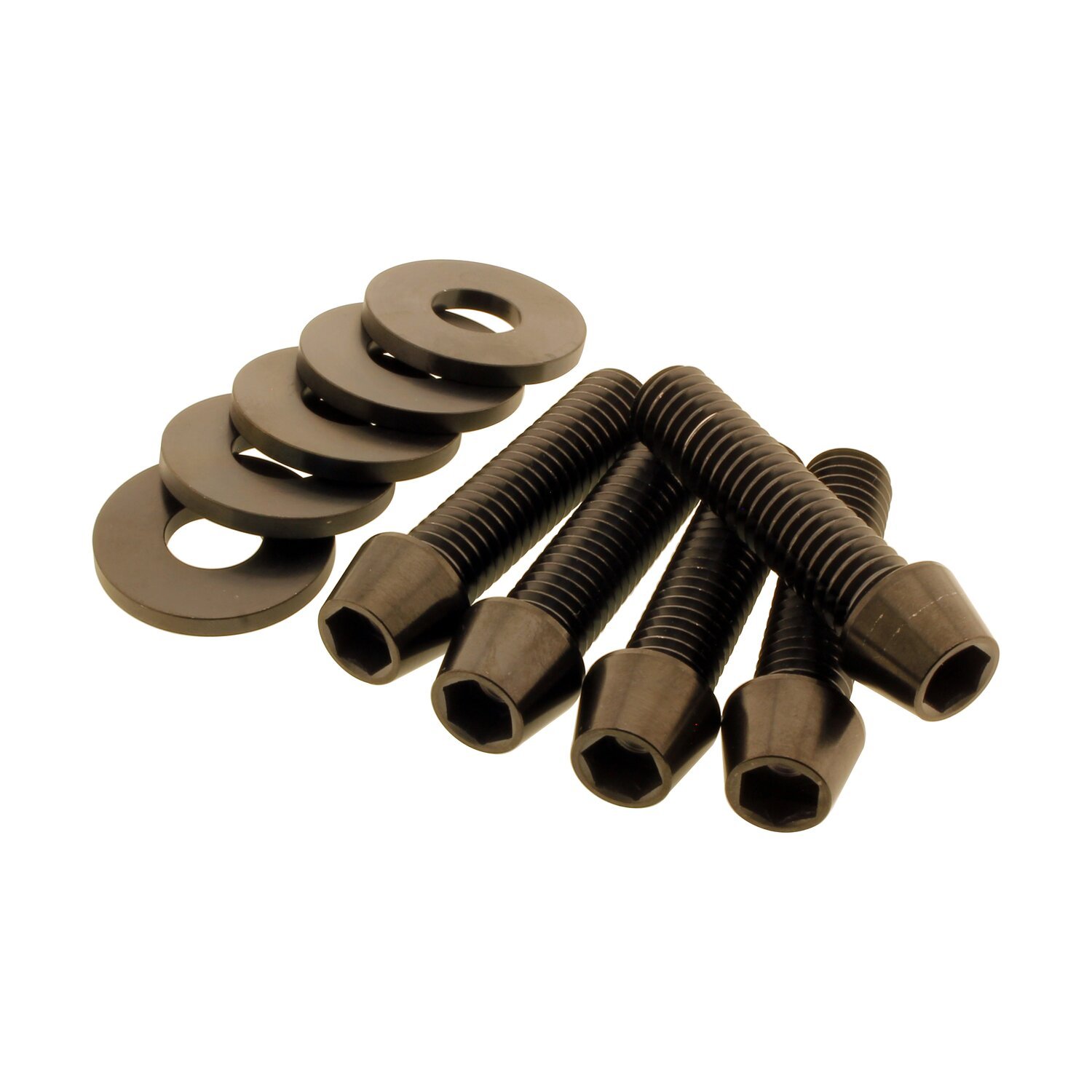 Screws4bikes, bolt kit, pulley, Black