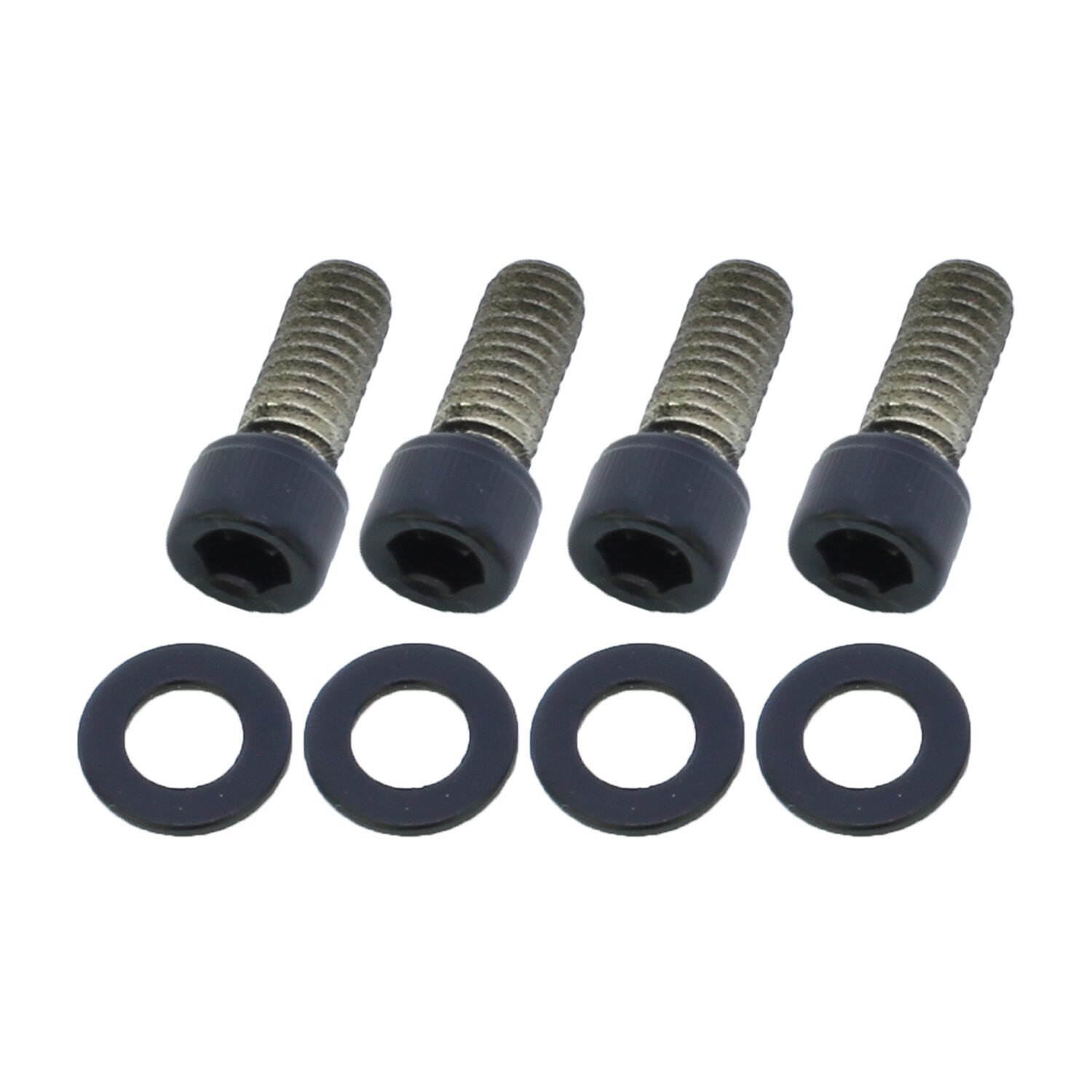 Screws4bikes, bolt kit, lifter base, Black, Matte