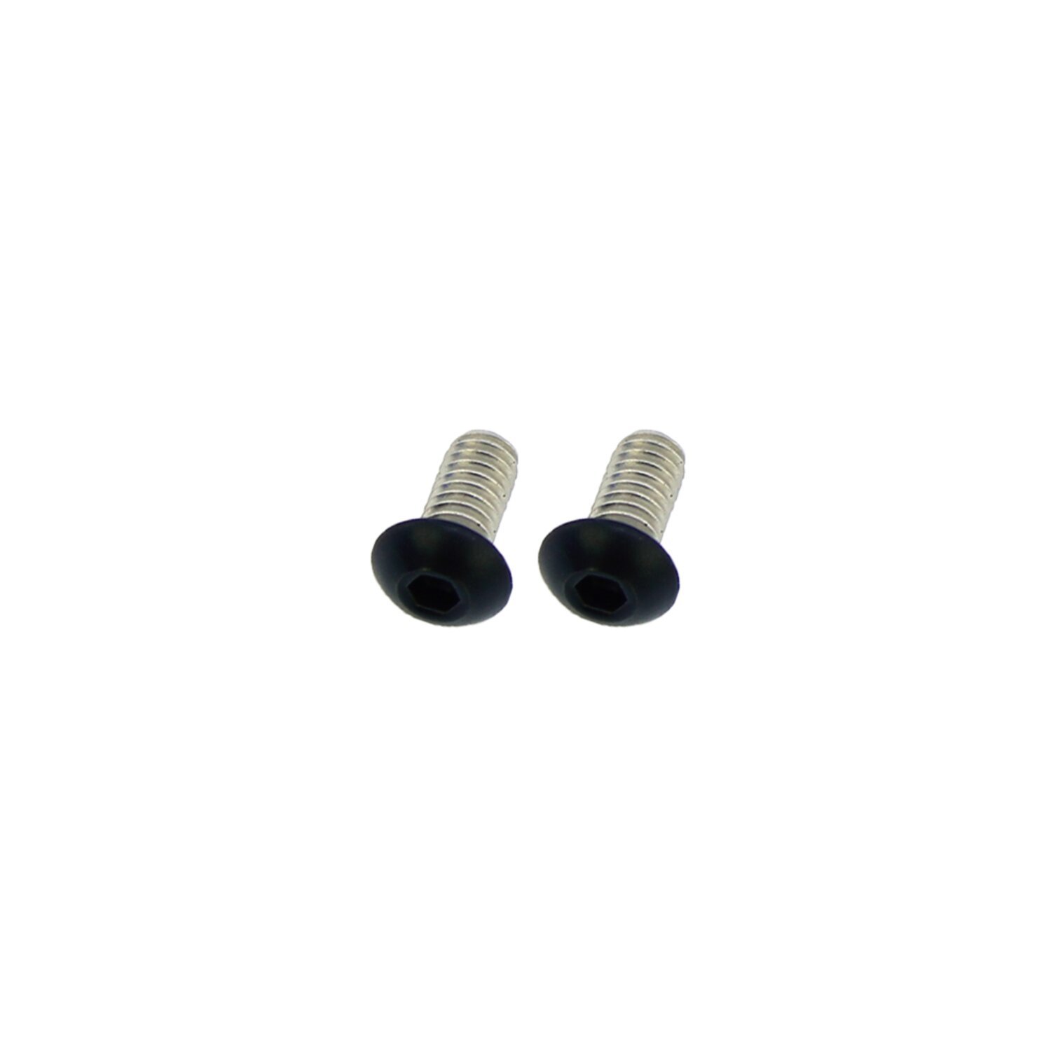 Screws4bikes, bolt kit, point cover/timer cover, Black, Matte