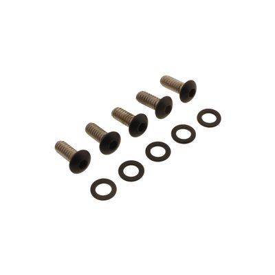 Matte black. Button head bolt kit. Stainless steel.