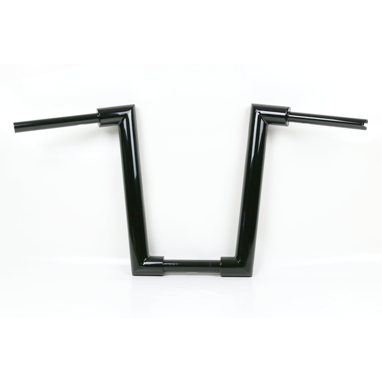 Kodlin, 2" Str8Up handlebar medium 28 cm, Black, Powder Coated