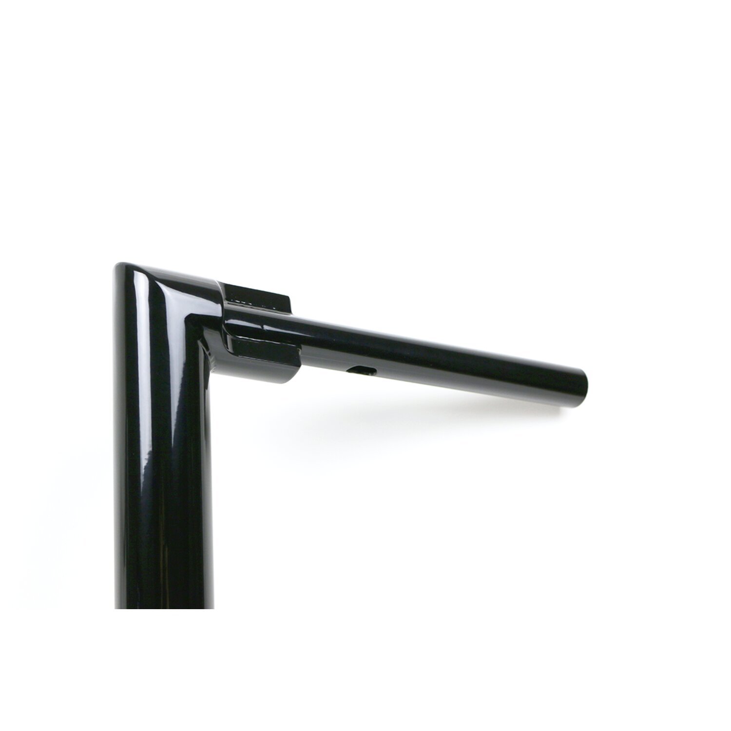 Kodlin, 2" Str8Up handlebar medium 28 cm, Black, Powder Coated