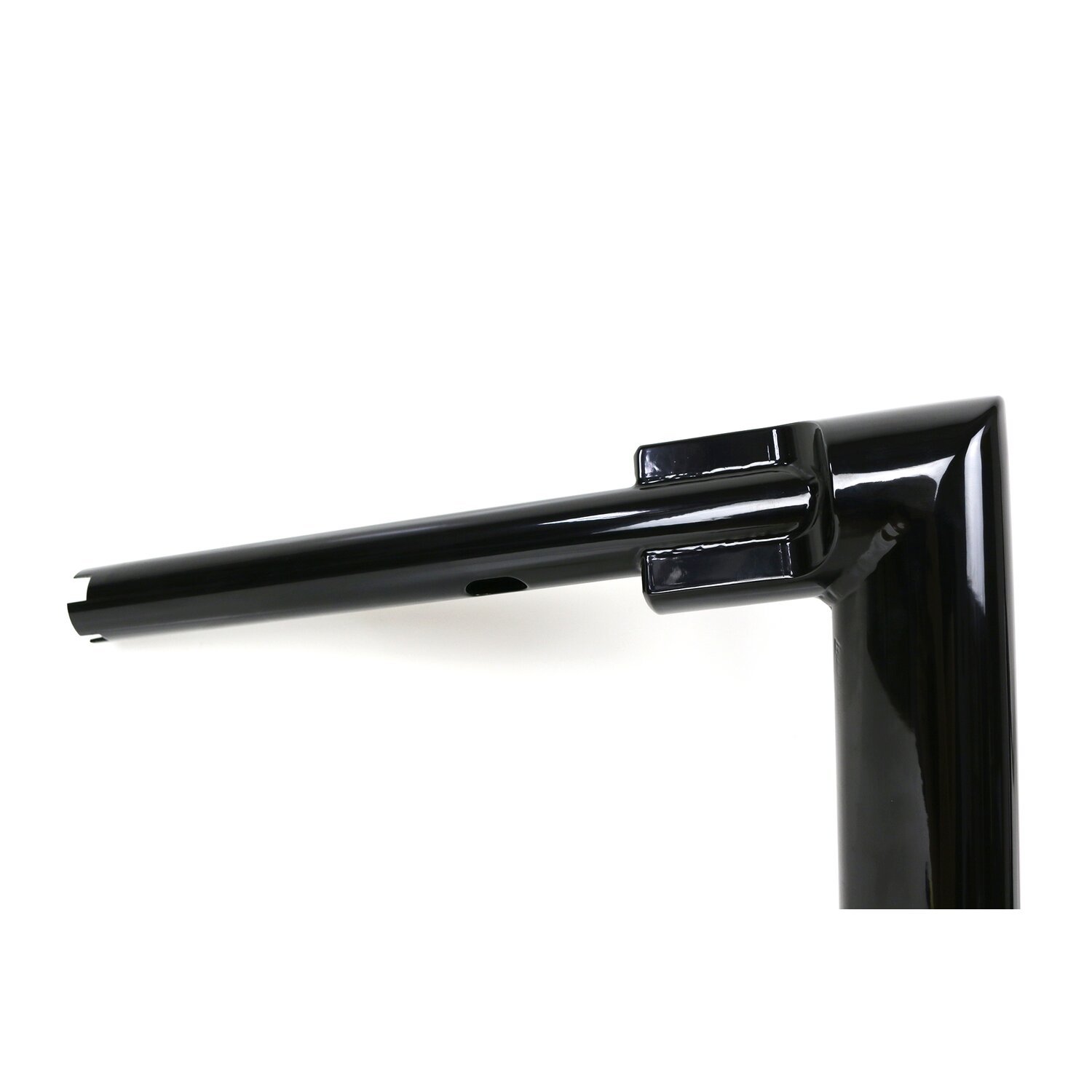 Kodlin, 2" Str8Up handlebar medium 28 cm high, Black, Powder Coated
