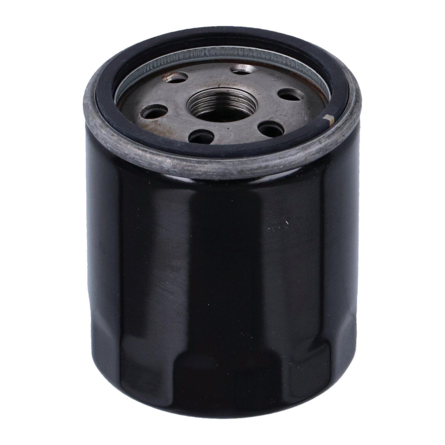 Athena, spin-on oil filter, Black, Matte