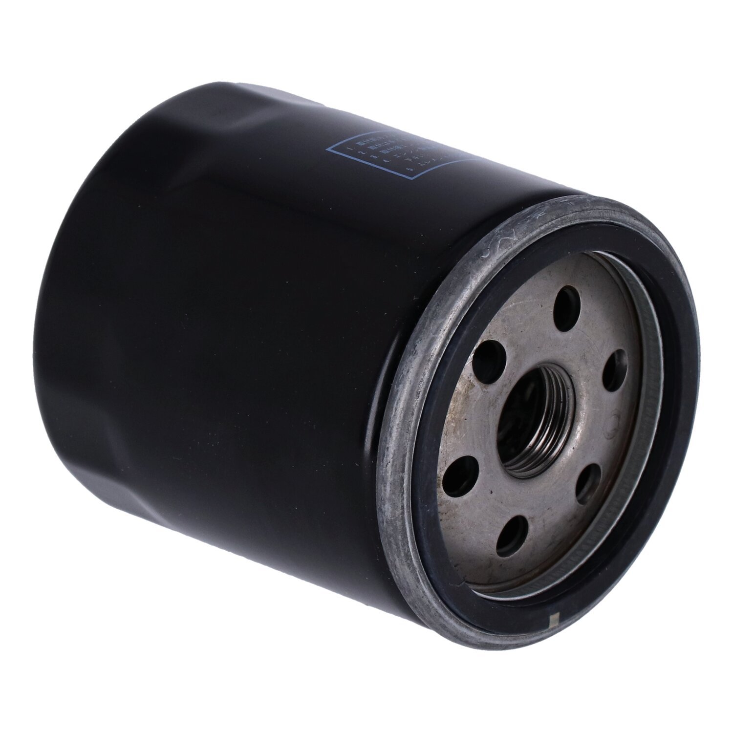 Athena, spin-on oil filter, Black, Matte
