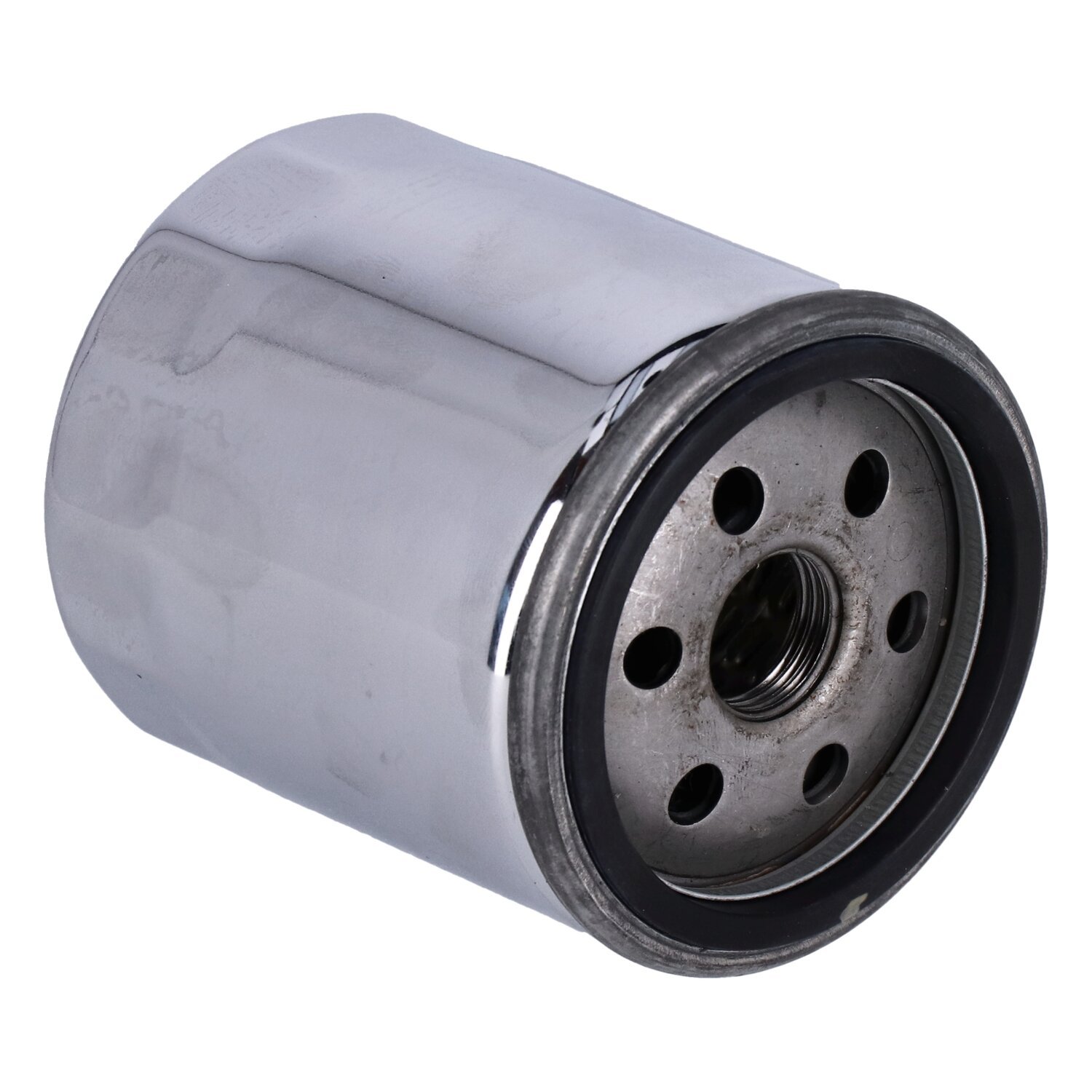 Athena, spin-on oil filter, Chrome
