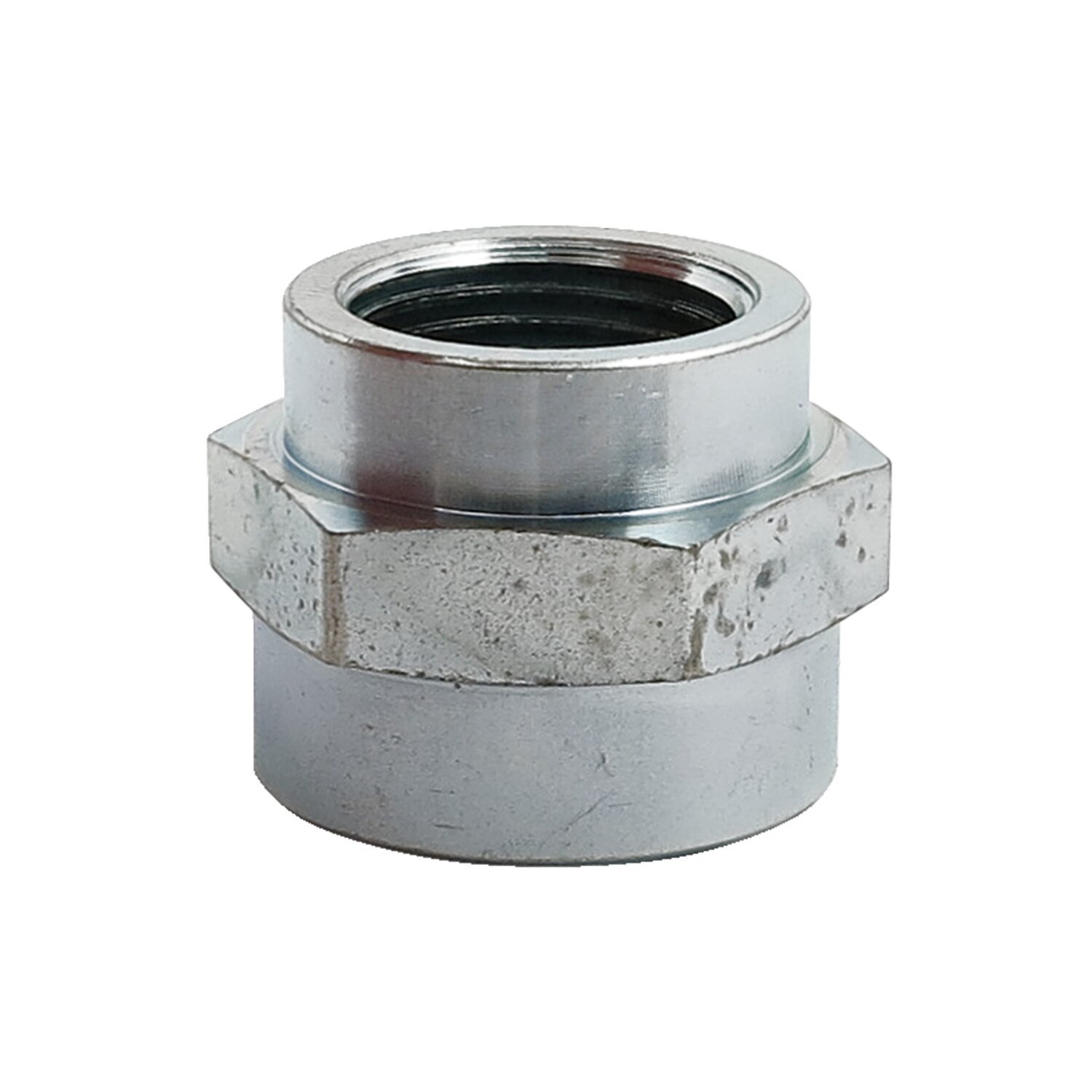 Petcock adapter nut, 3/8 npt to 22mm tanks