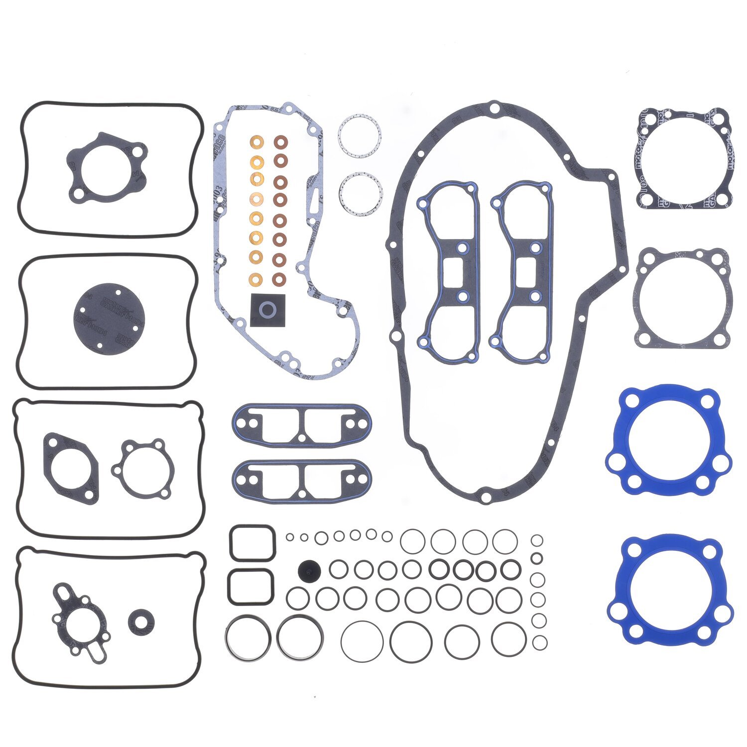 Athena, motor gasket kit (no oil seals). 86-87 XL1100