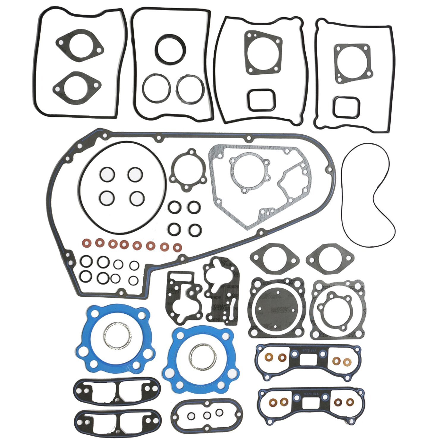 Athena, motor gasket kit (no oil seals). 84-88 B.T