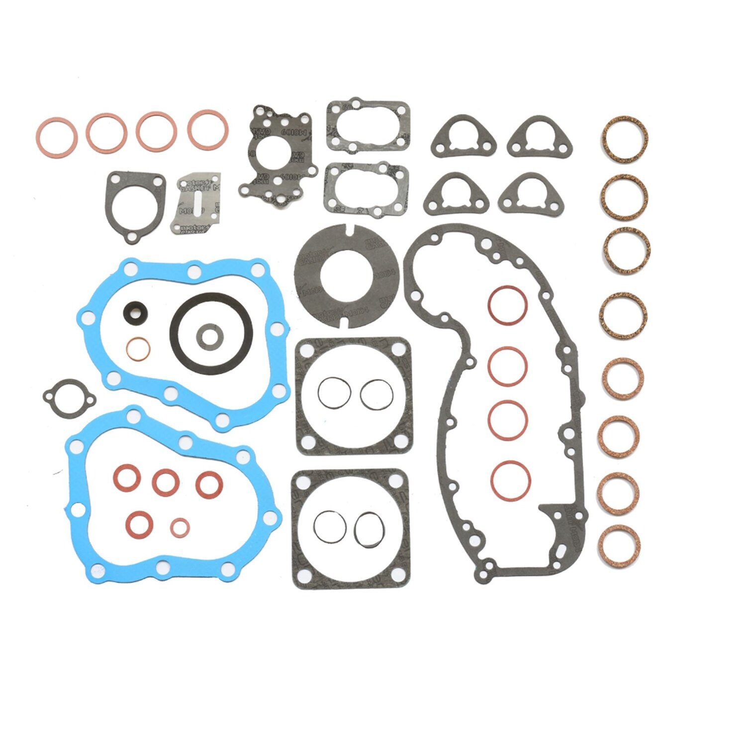 Athena, motor gasket kit (excl. oil seals). B.T. Flathead
