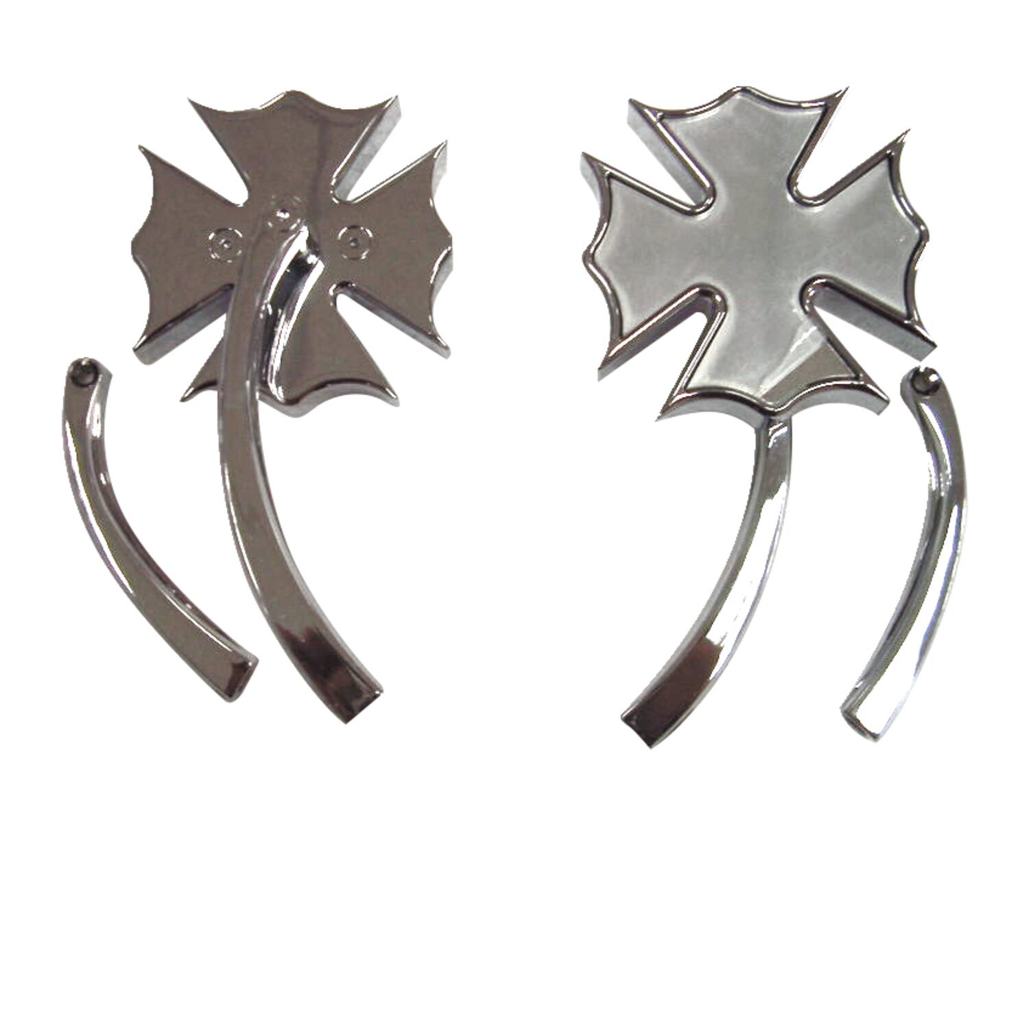Maltese twist, mirror (l&r, Chrome