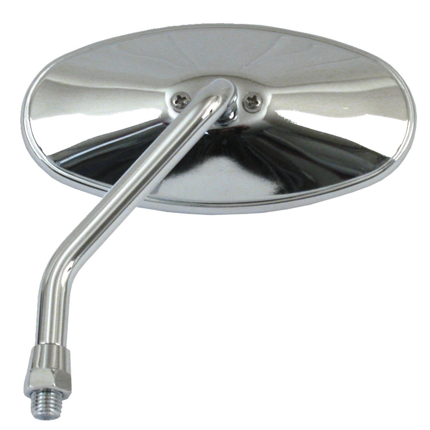 Mirror, Cateye oval 10mm, left, Chrome