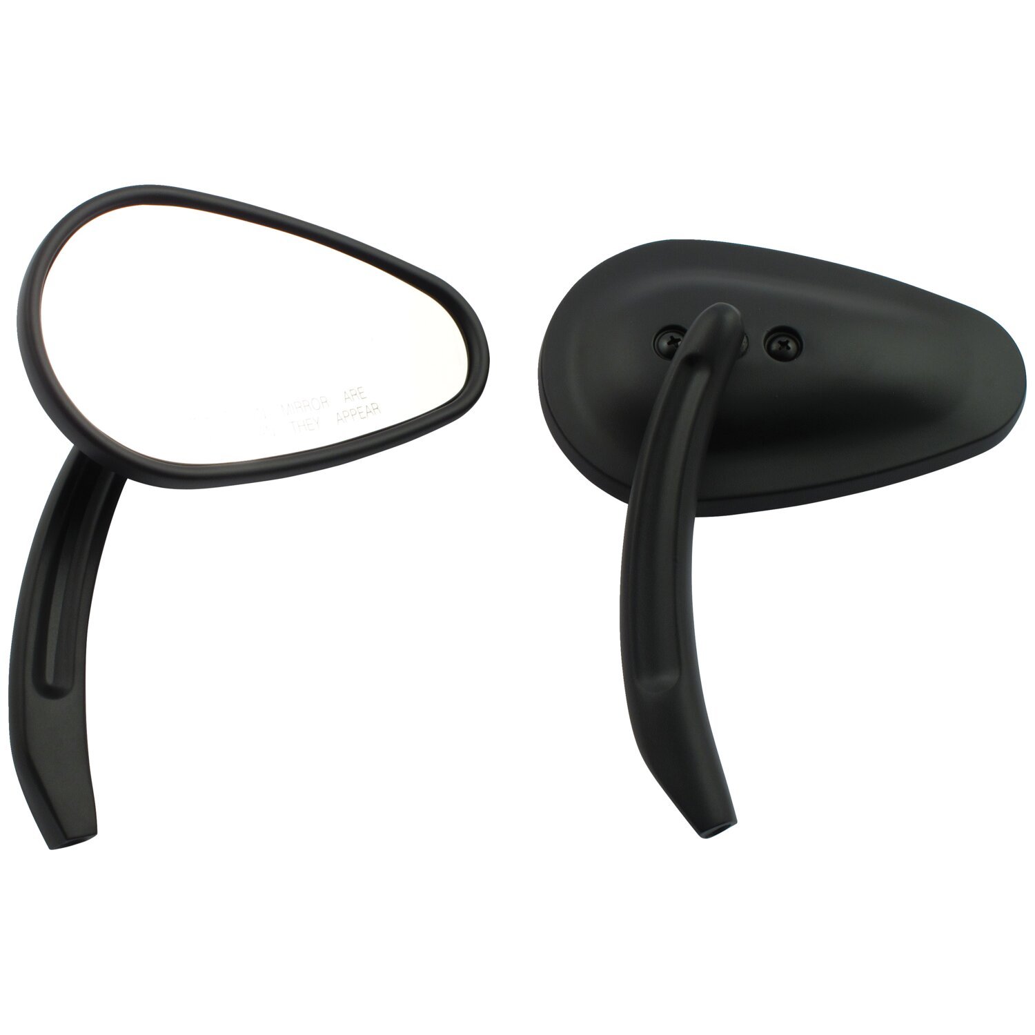 Bullet mirror set, Black