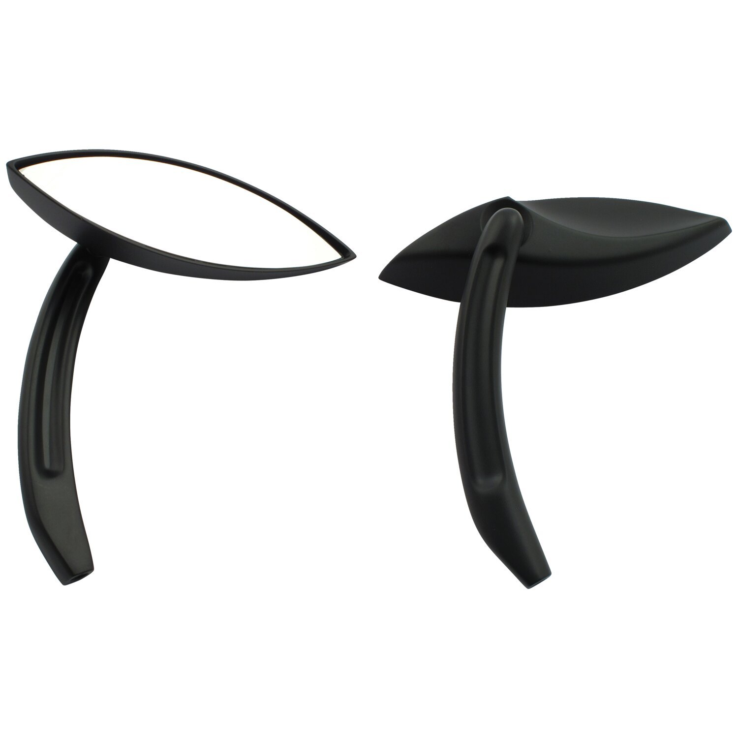 Snake eye mirror set, Black
