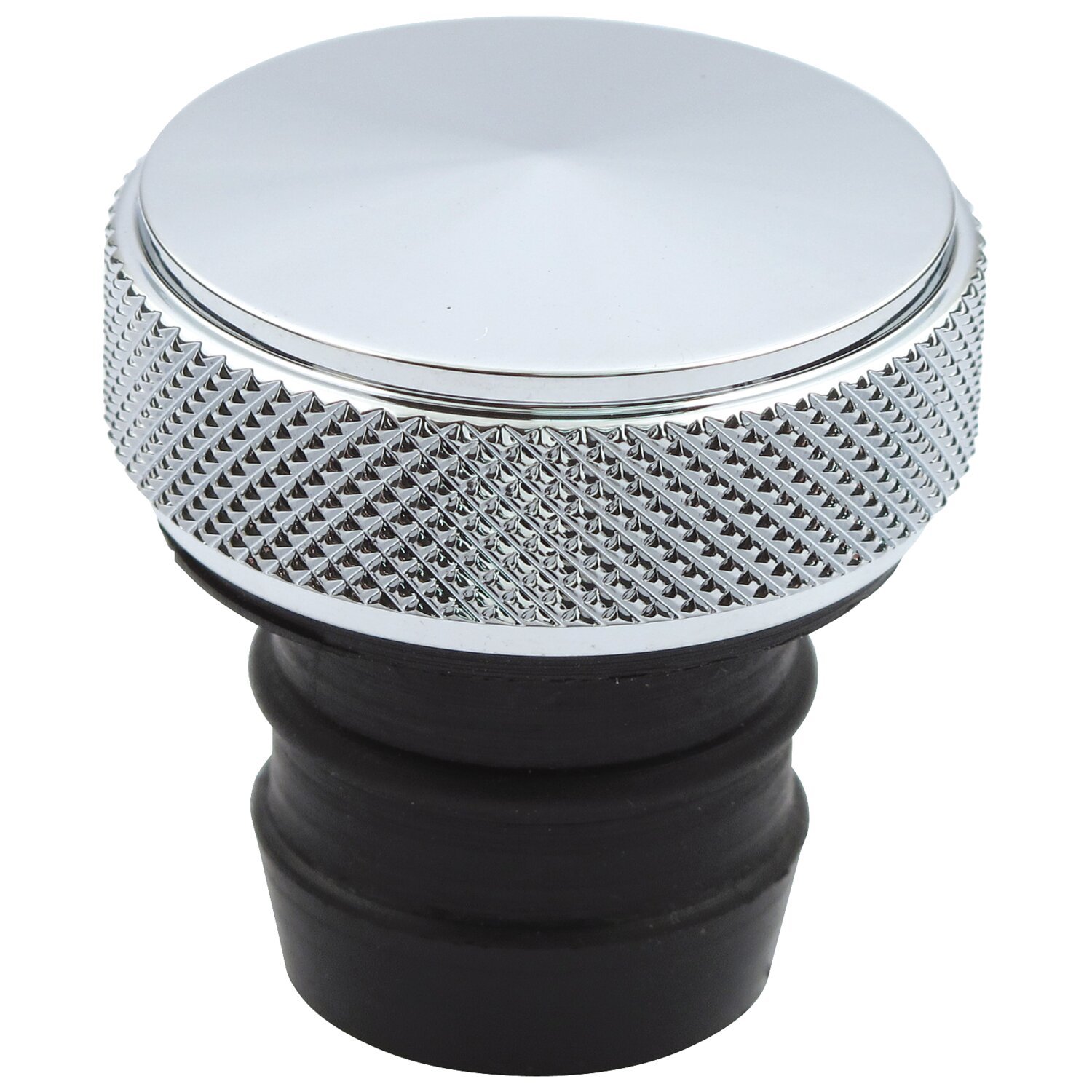 Oil tank fill plug, peaked