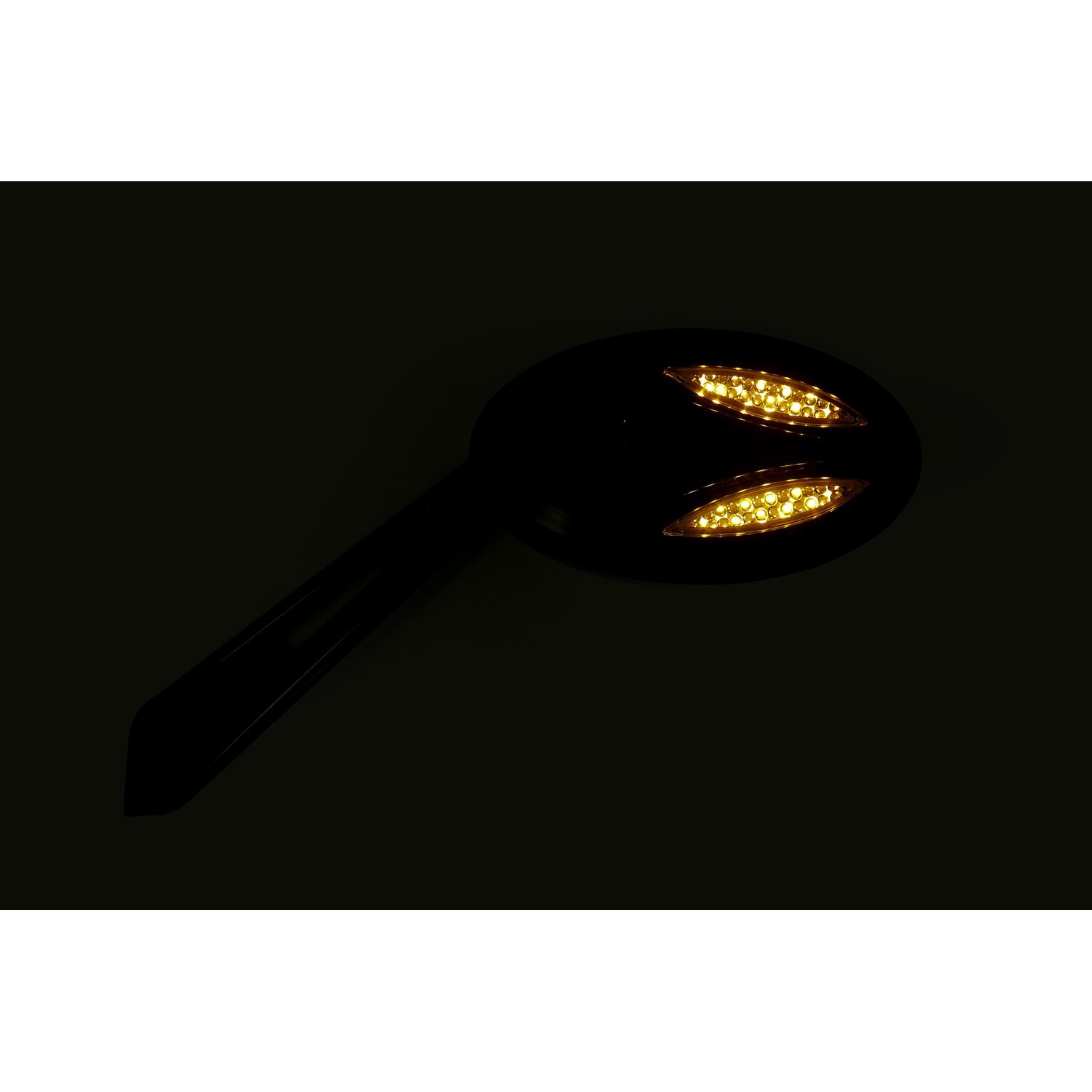 Cateye LED turn signal mirror set, Black