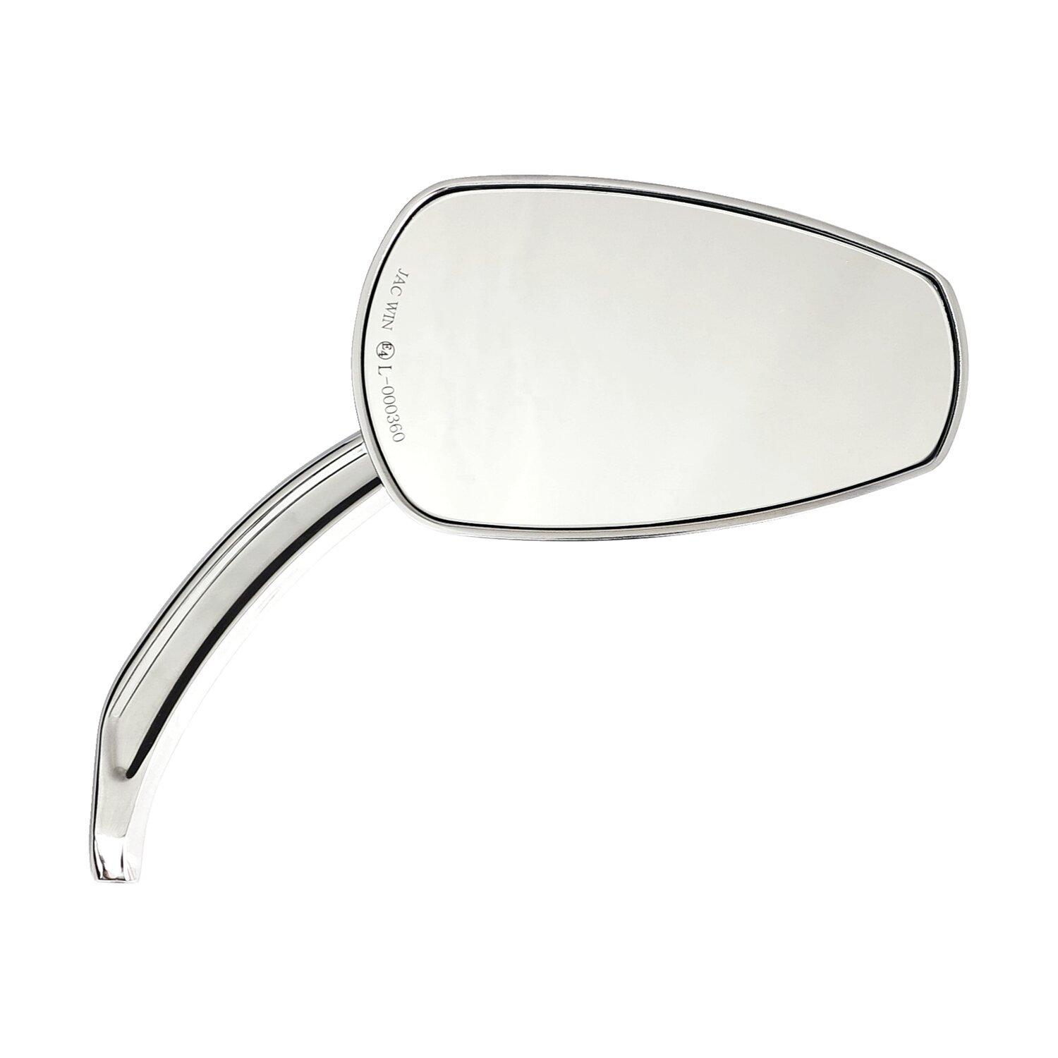 Slipstream mirror set. curved stem