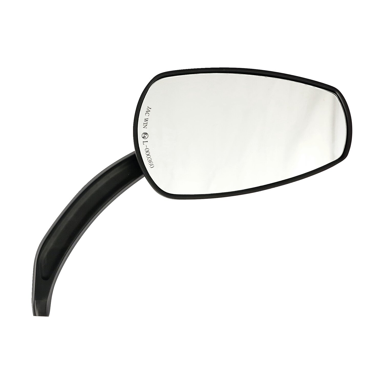 Slipstream mirror set. curved stem
