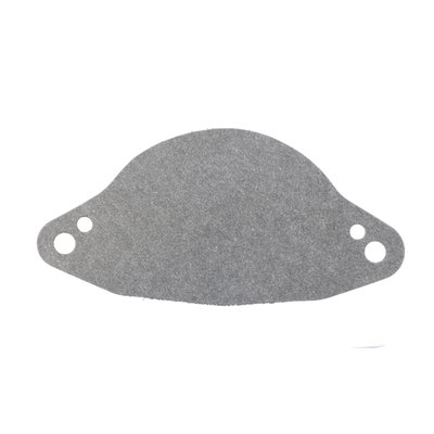 .031" thick fiber reinforced paper. Gasket for the OEM 60514-65 starter hole cover plate (block-off plate) used on the inner primary cover when a starter motor is not installed. 
OEM replacement reference 60518-65. 
